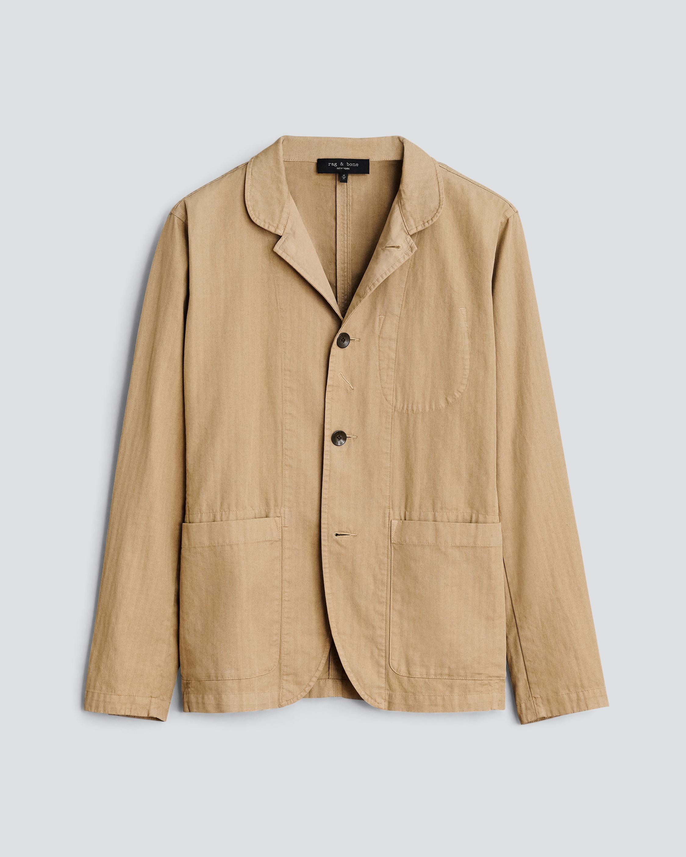 Acacia1234 Cotton amp; Linen Blazer