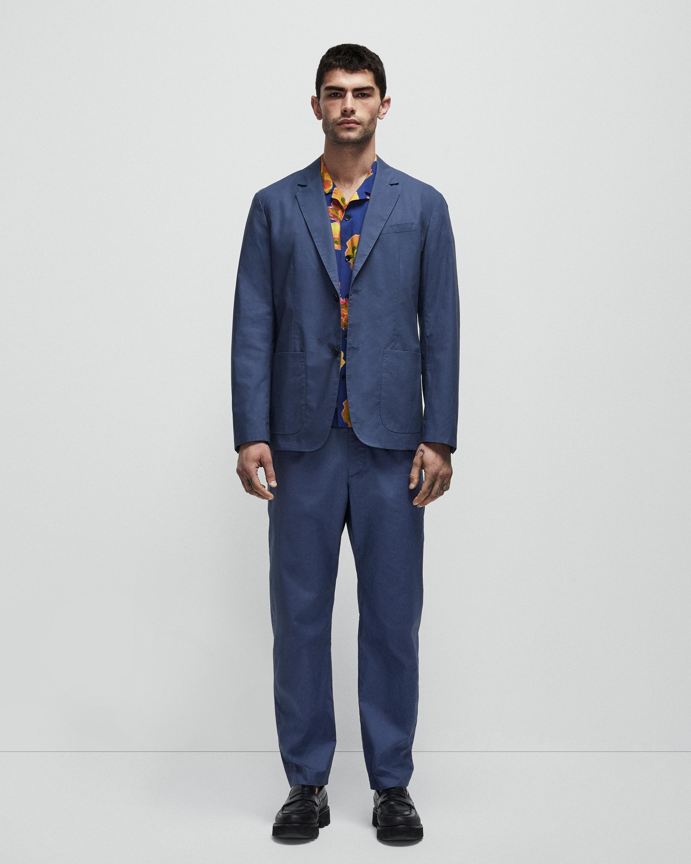 rag amp; bone Navy Shift Blazer