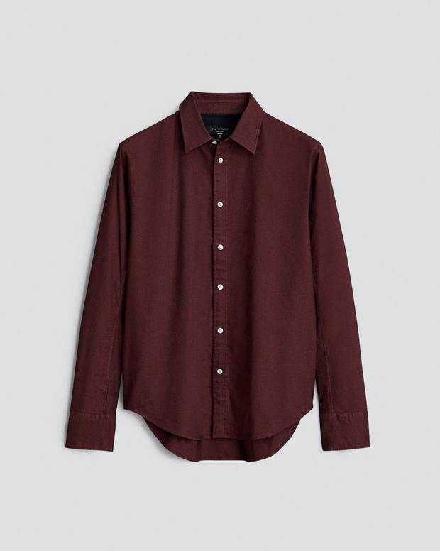 Fit 2 Engineered Oxford Cotton Shirt image number 2