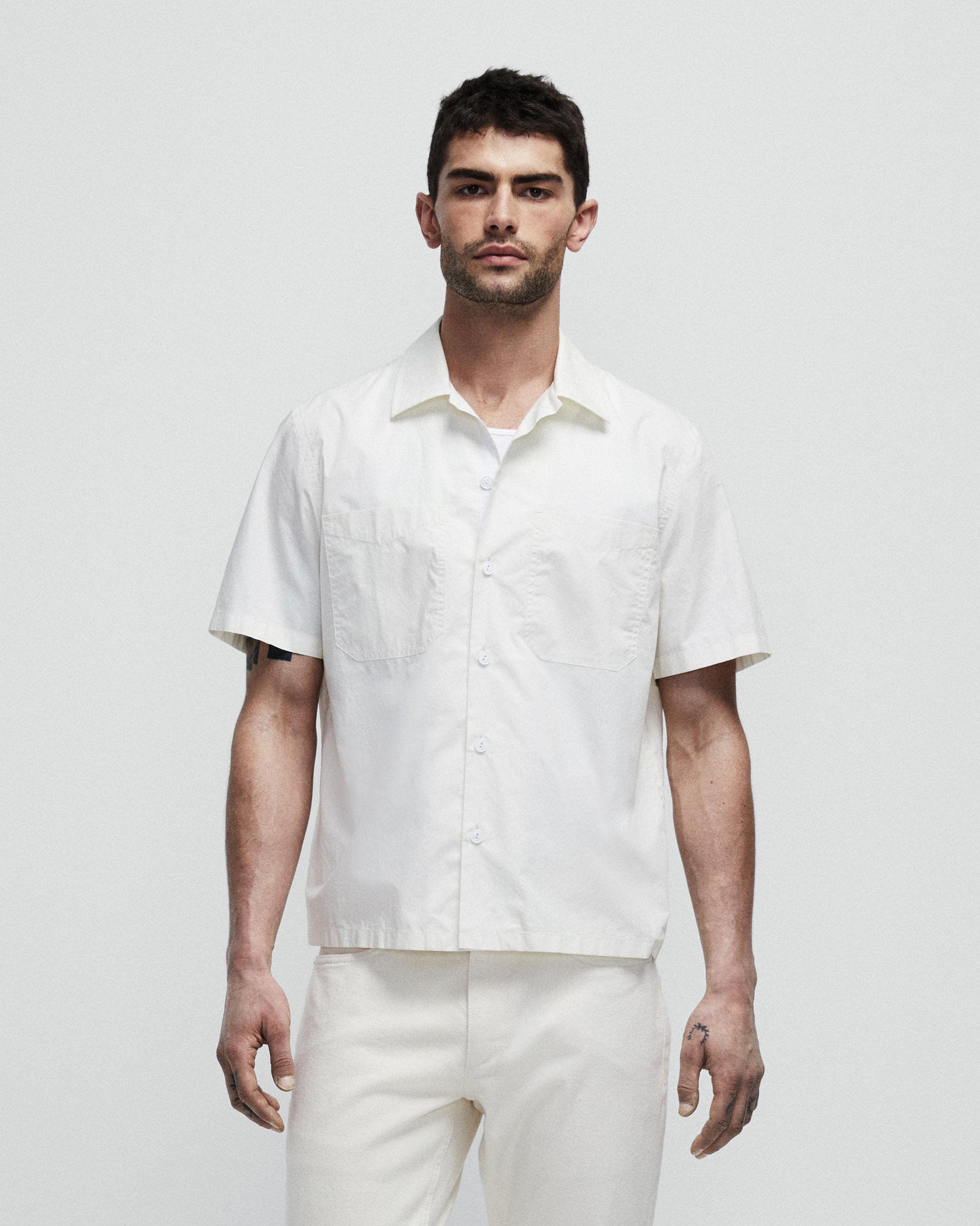 Stanton Paper Cotton Shirt | rag & bone