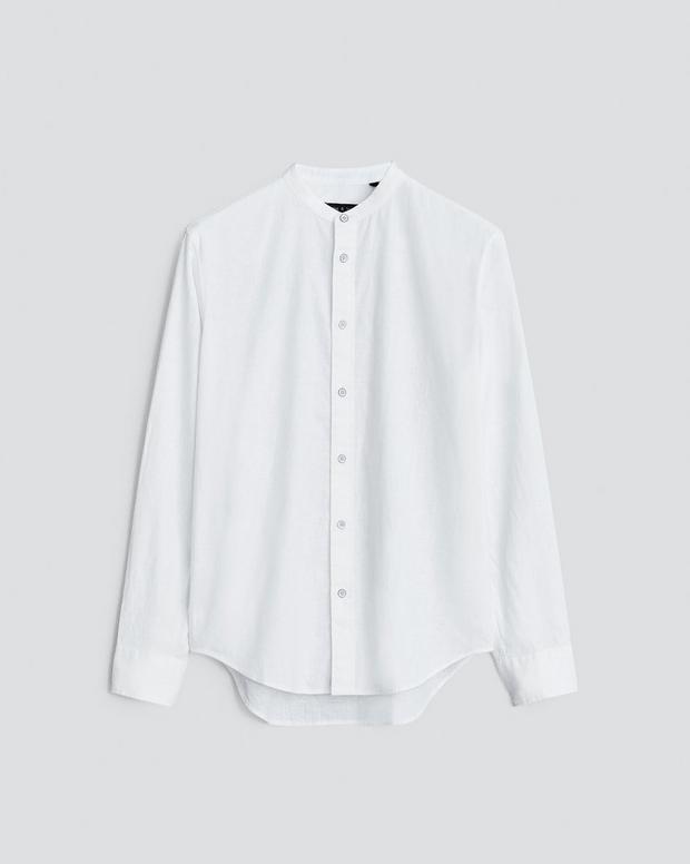 Grandad Engineered Hemp Cotton Shirt image number 2
