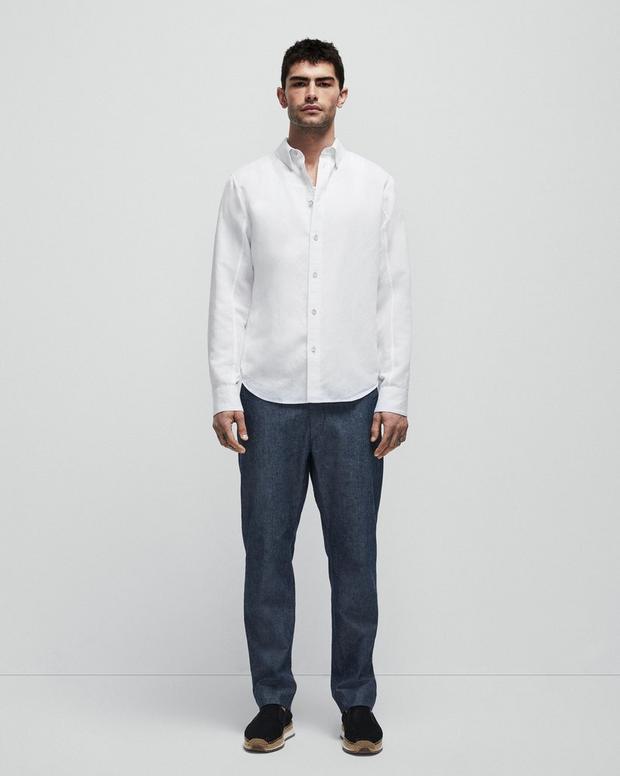 Fit 1 Cotton Linen Zac Shirt image number 3