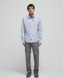 Fit 2 Engineered Oxford Cotton Shirt image number 3