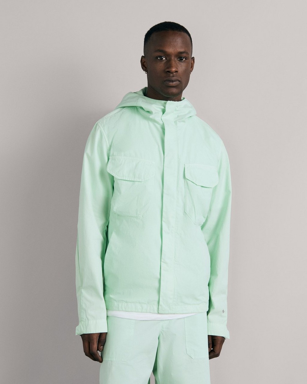 Military Tactic Peached Cotton Jacket