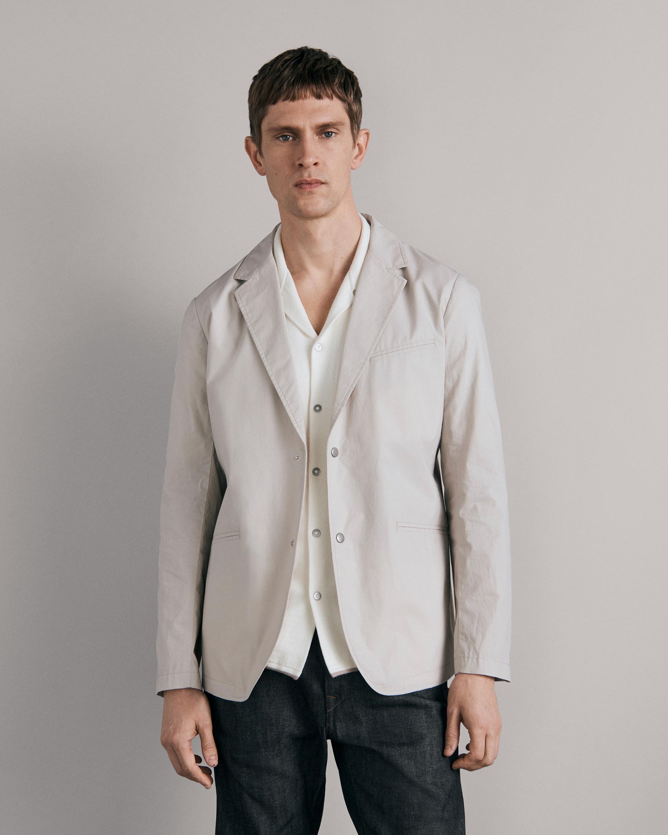 Cotton hot sale blazer mens