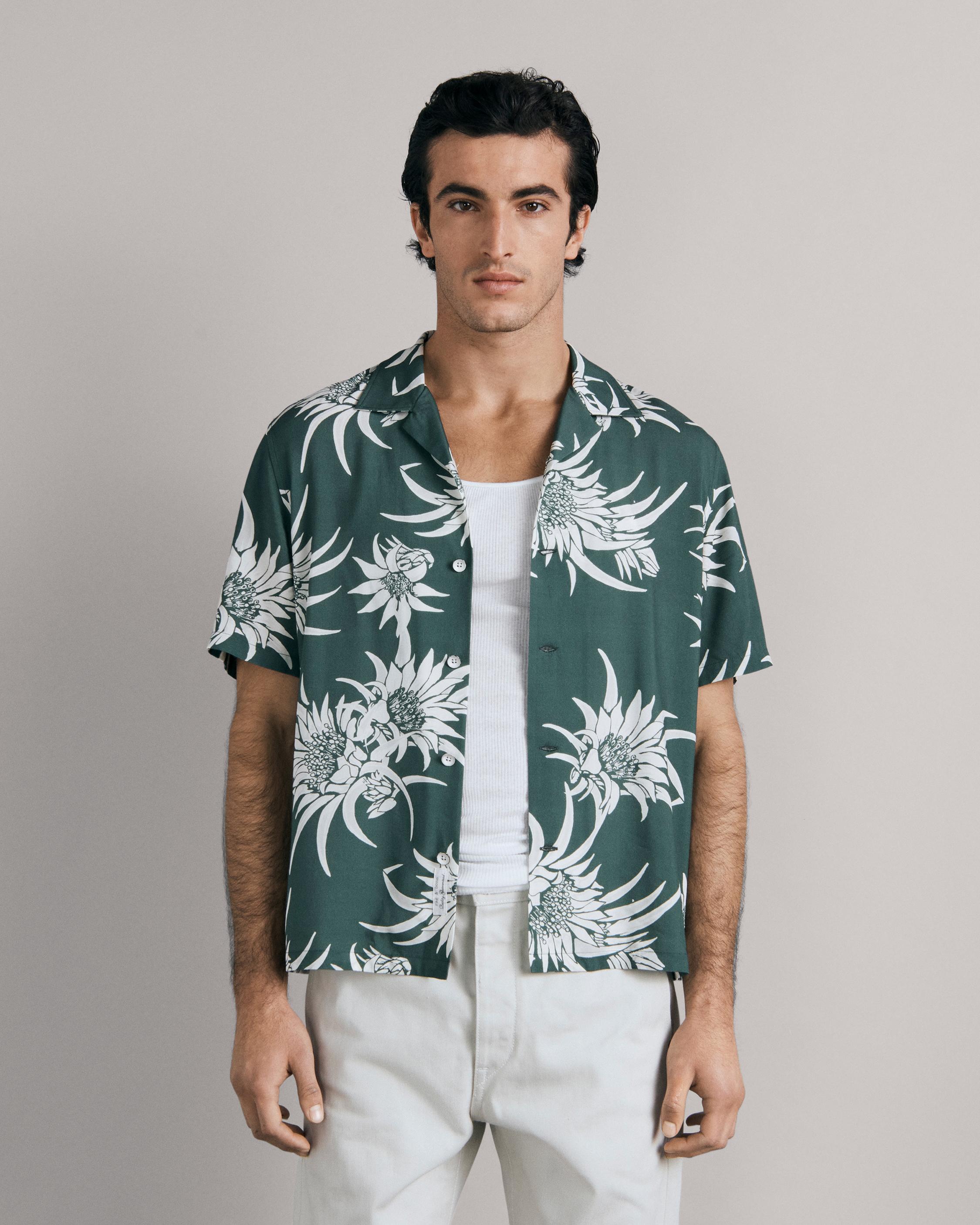 Printed Avery Viscose Shirt