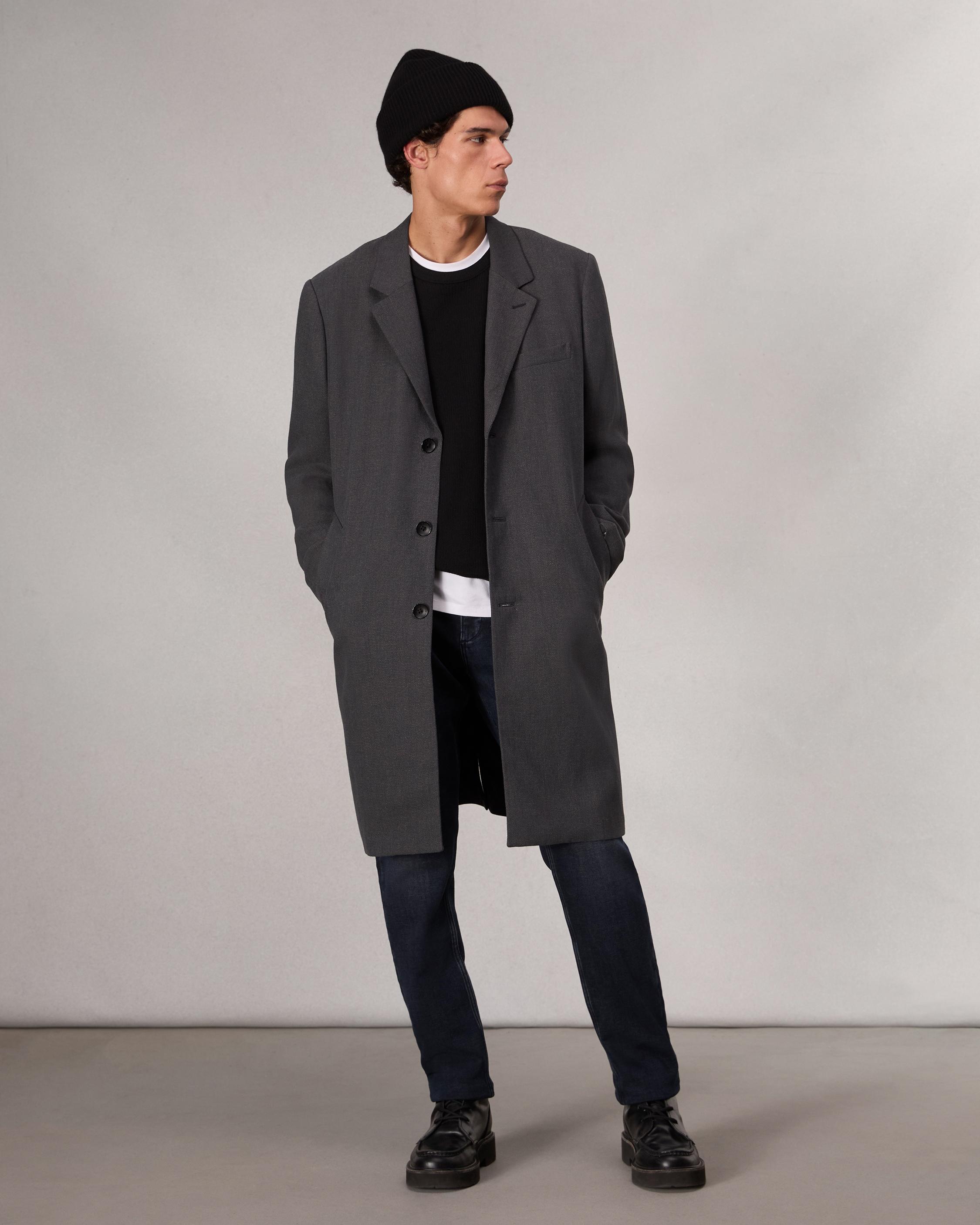 Lance Wool-Linen Topcoat image number 3