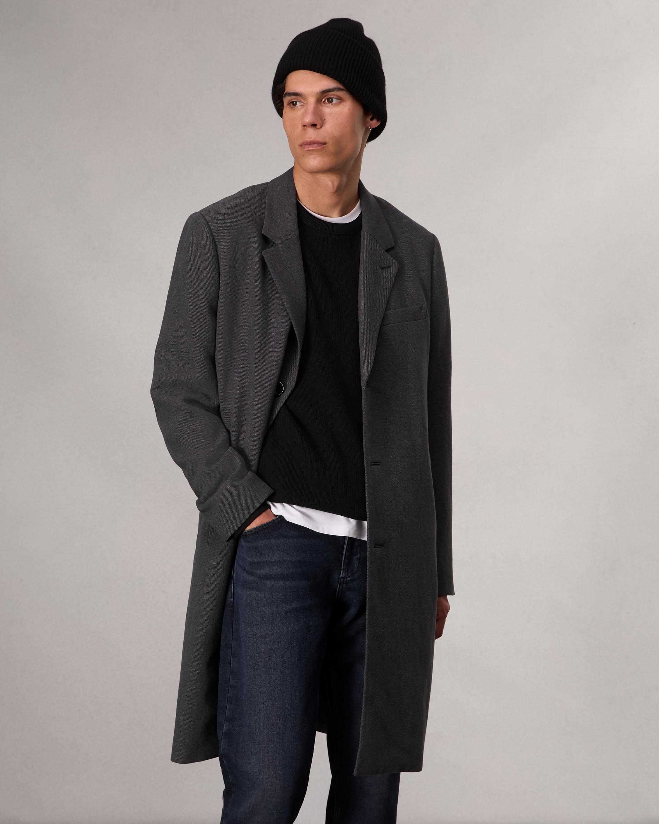 Lance Wool-Linen Topcoat image number 7