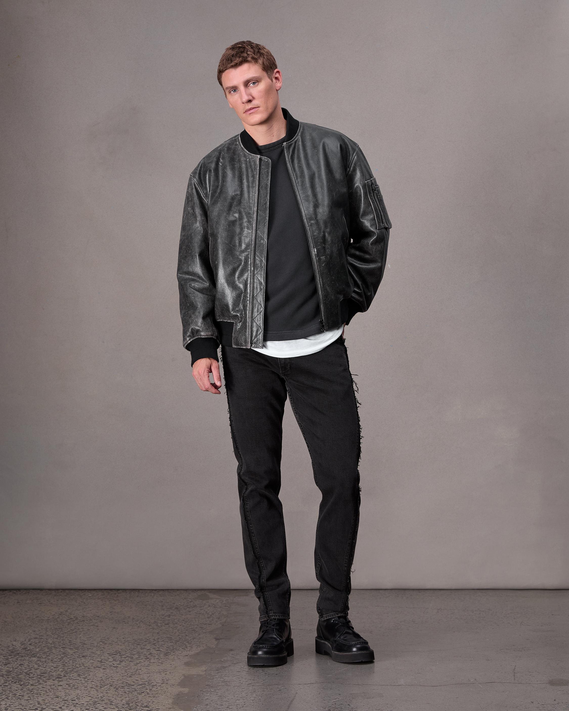 Manston Leather Bomber image number 3