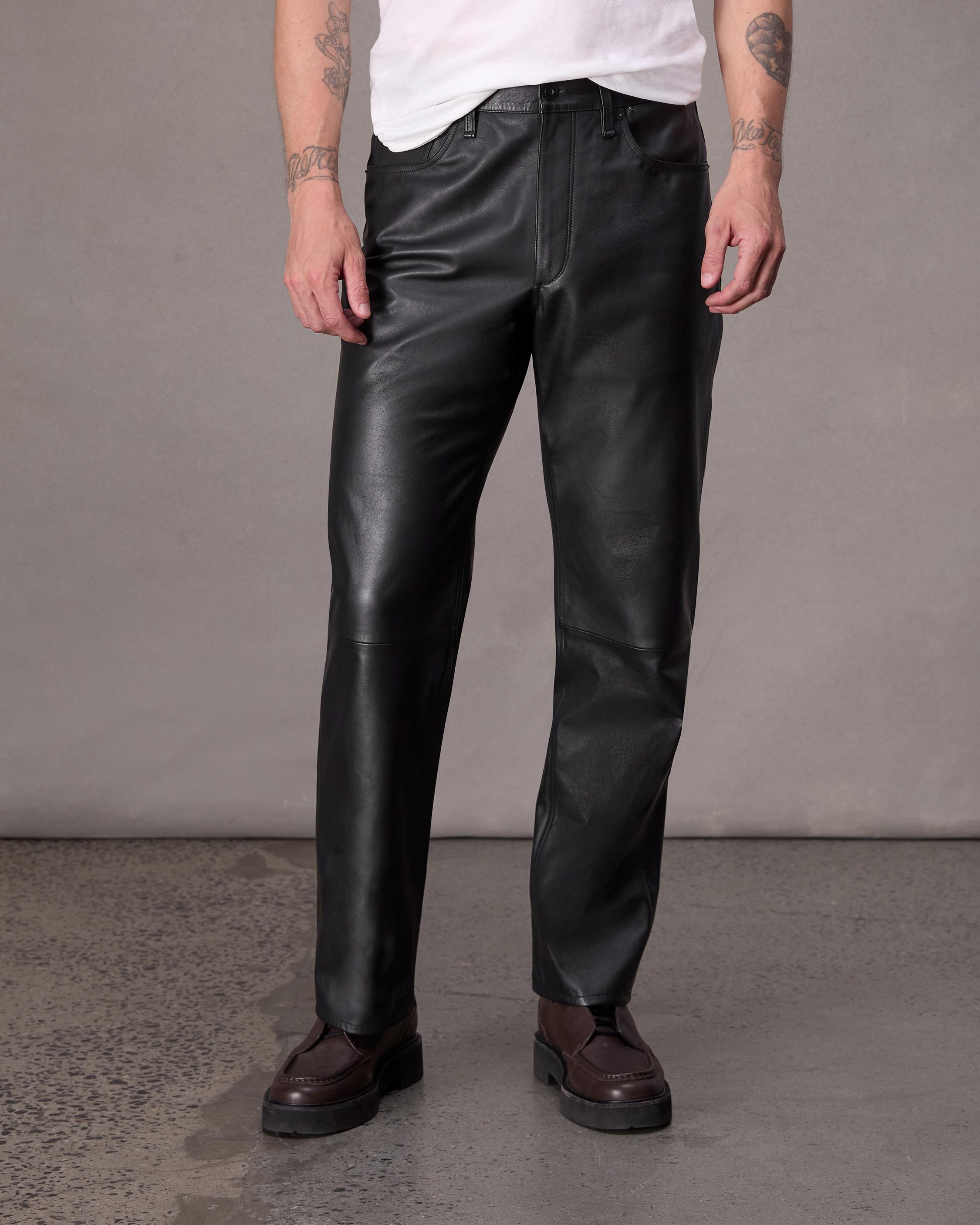 Fit 4 Leather Jean image number 5