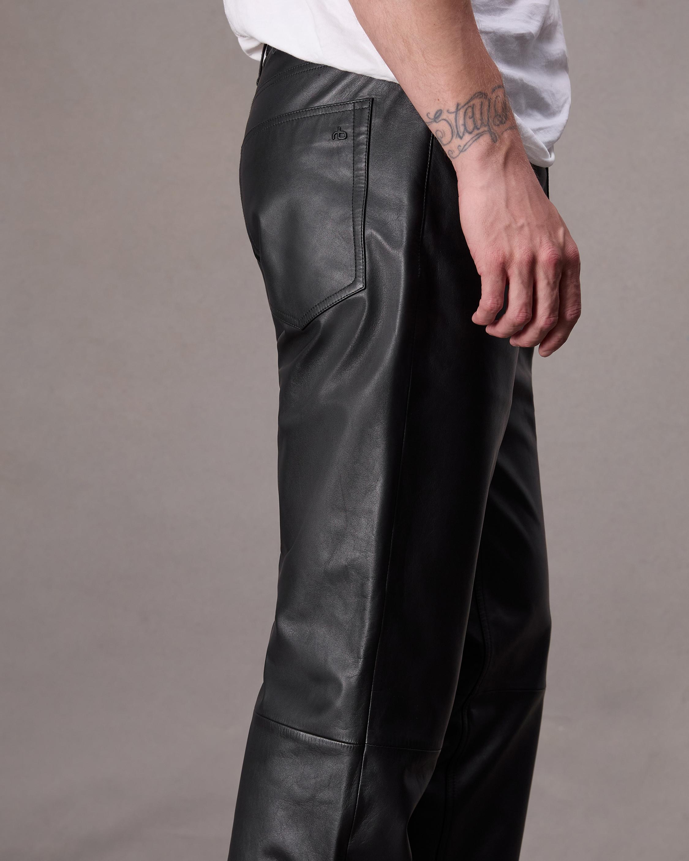 Fit 4 Leather Jean image number 6