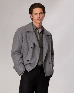 Eddy Wool-Blend Jacket - Mid Charcoal | rag & bone Eddy Wool-Blend Jacket - Mid Charcoal | rag & bone