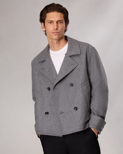 Eddy Wool-Blend Jacket - Mid Charcoal | rag & bone Eddy Wool-Blend Jacket - Mid Charcoal | rag & bone