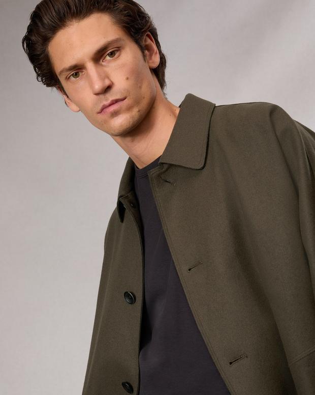 Marshall Wool-Blend Coat - Green | rag & bone Marshall Wool-Blend Coat - Green | rag & bone