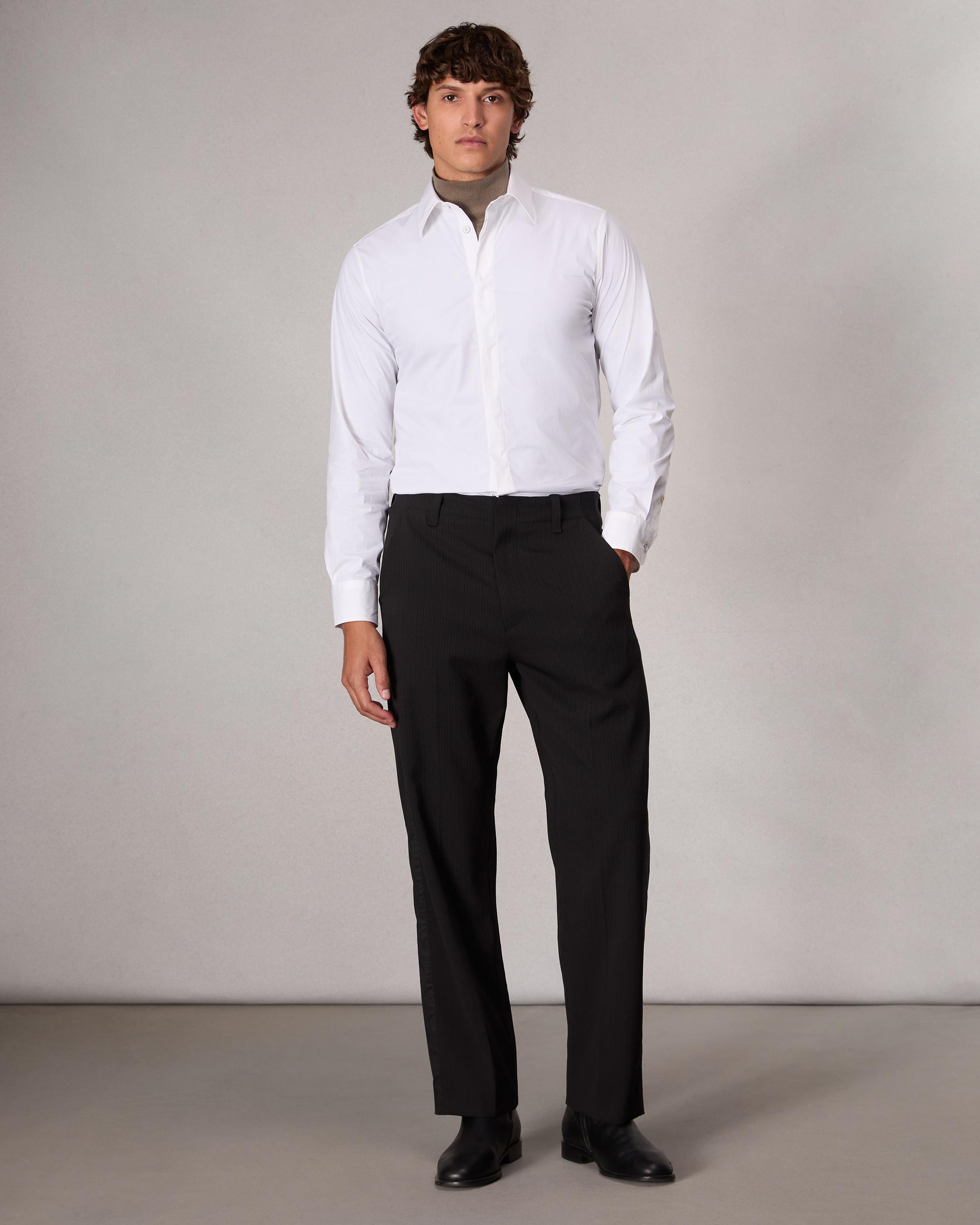 Bradford Tuxedo Pant - Black Pinstripe | rag & bone