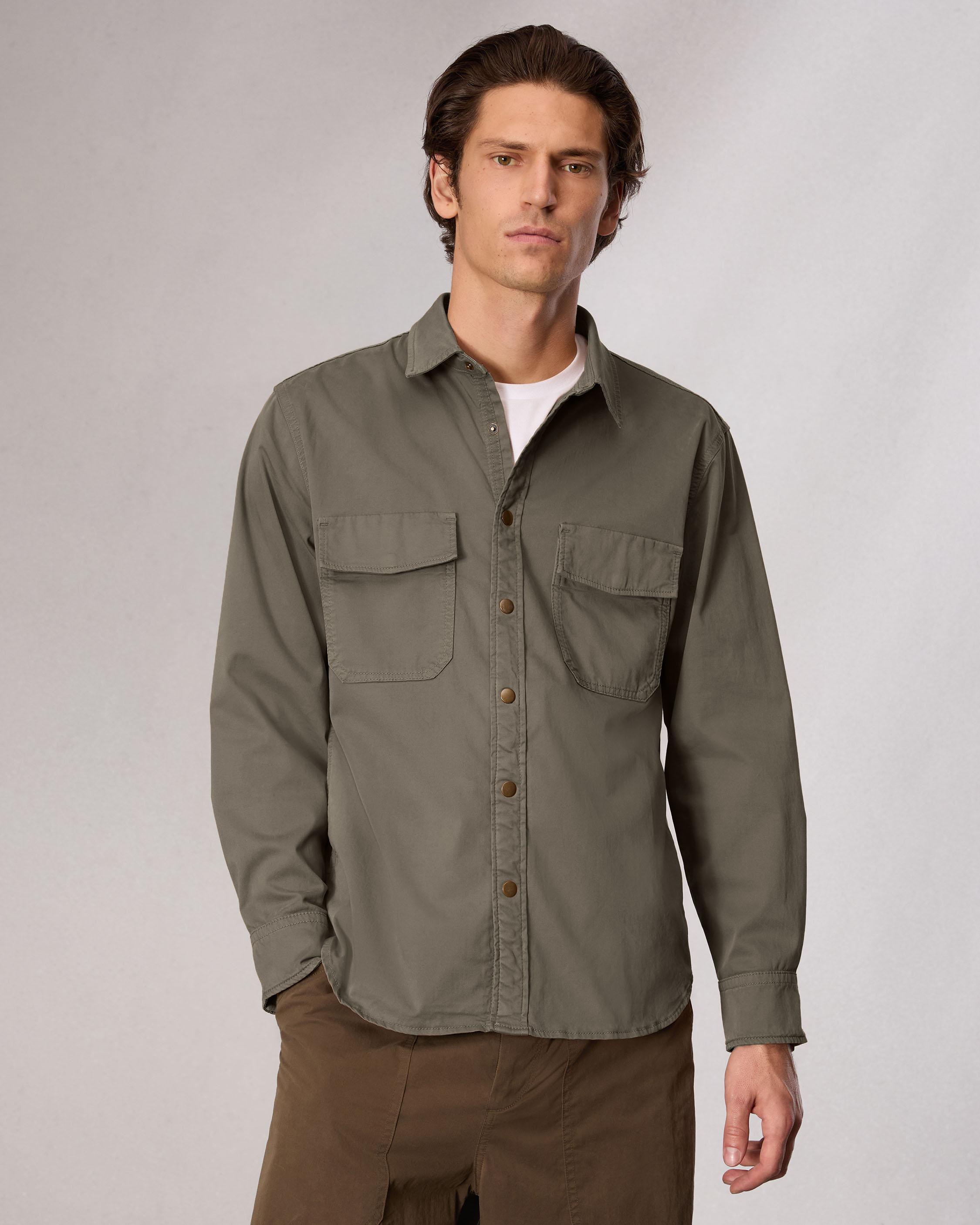 Sateen CPO Shirt Jacket image number 1