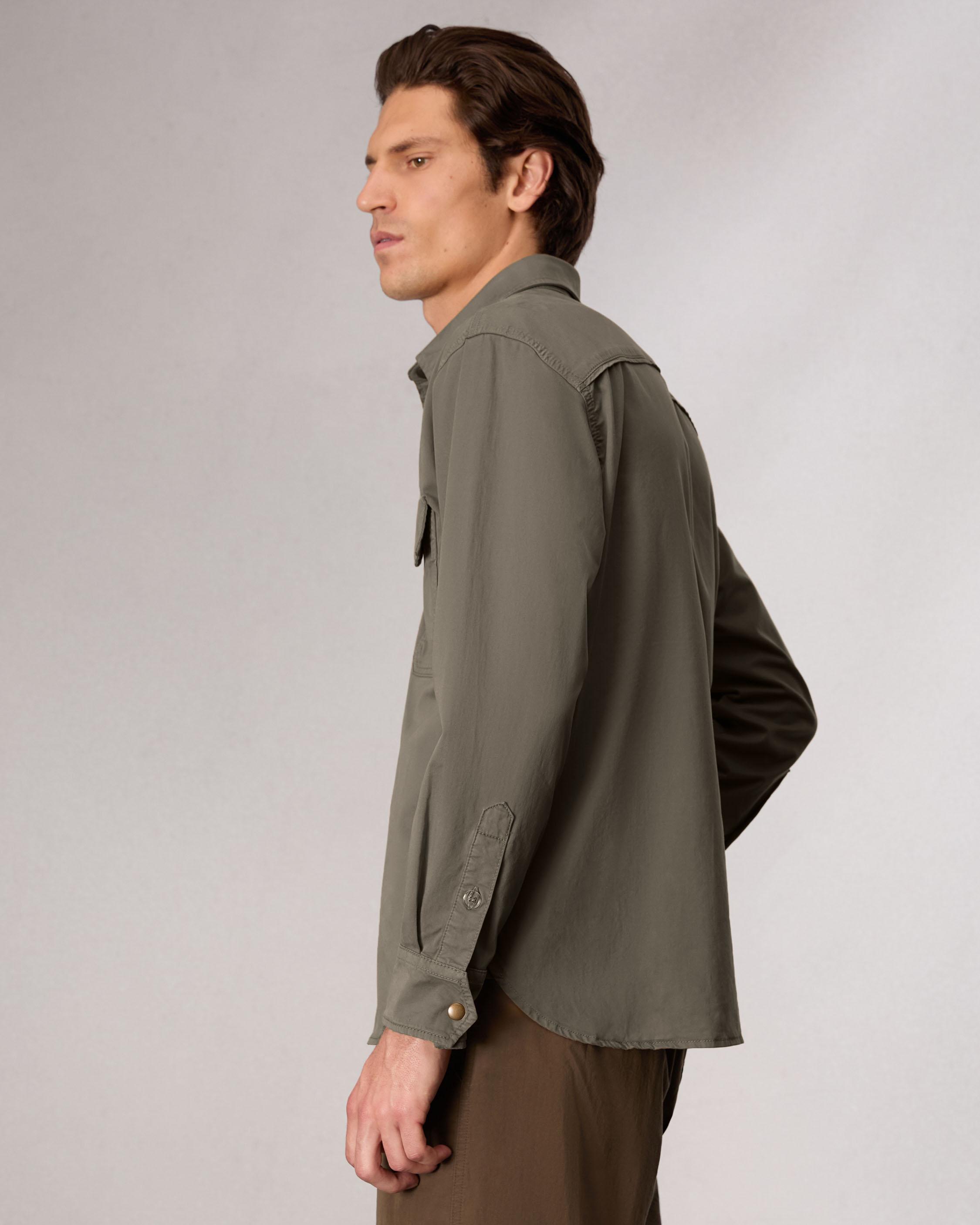 Sateen CPO Shirt Jacket image number 4