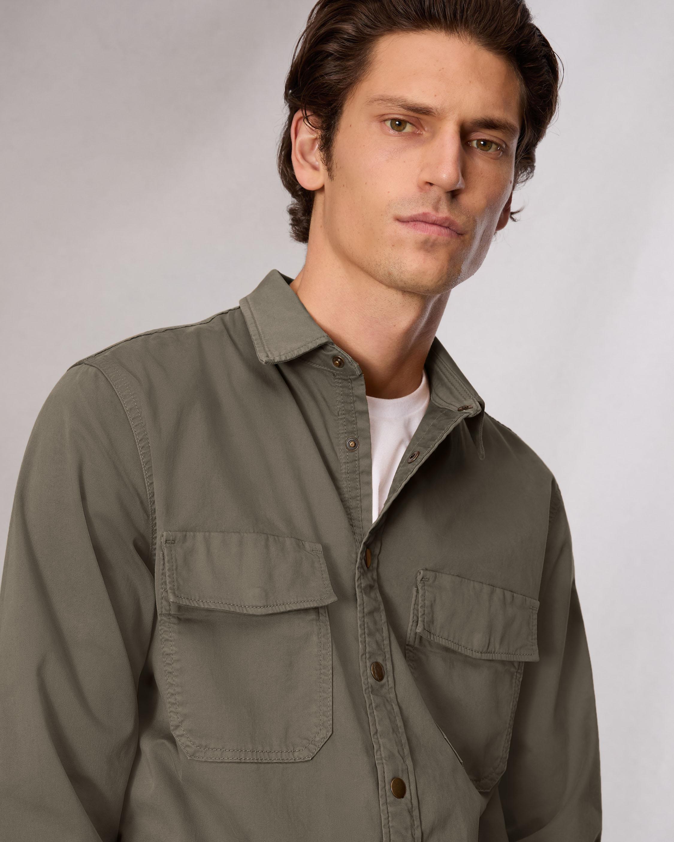 Sateen CPO Shirt Jacket image number 6