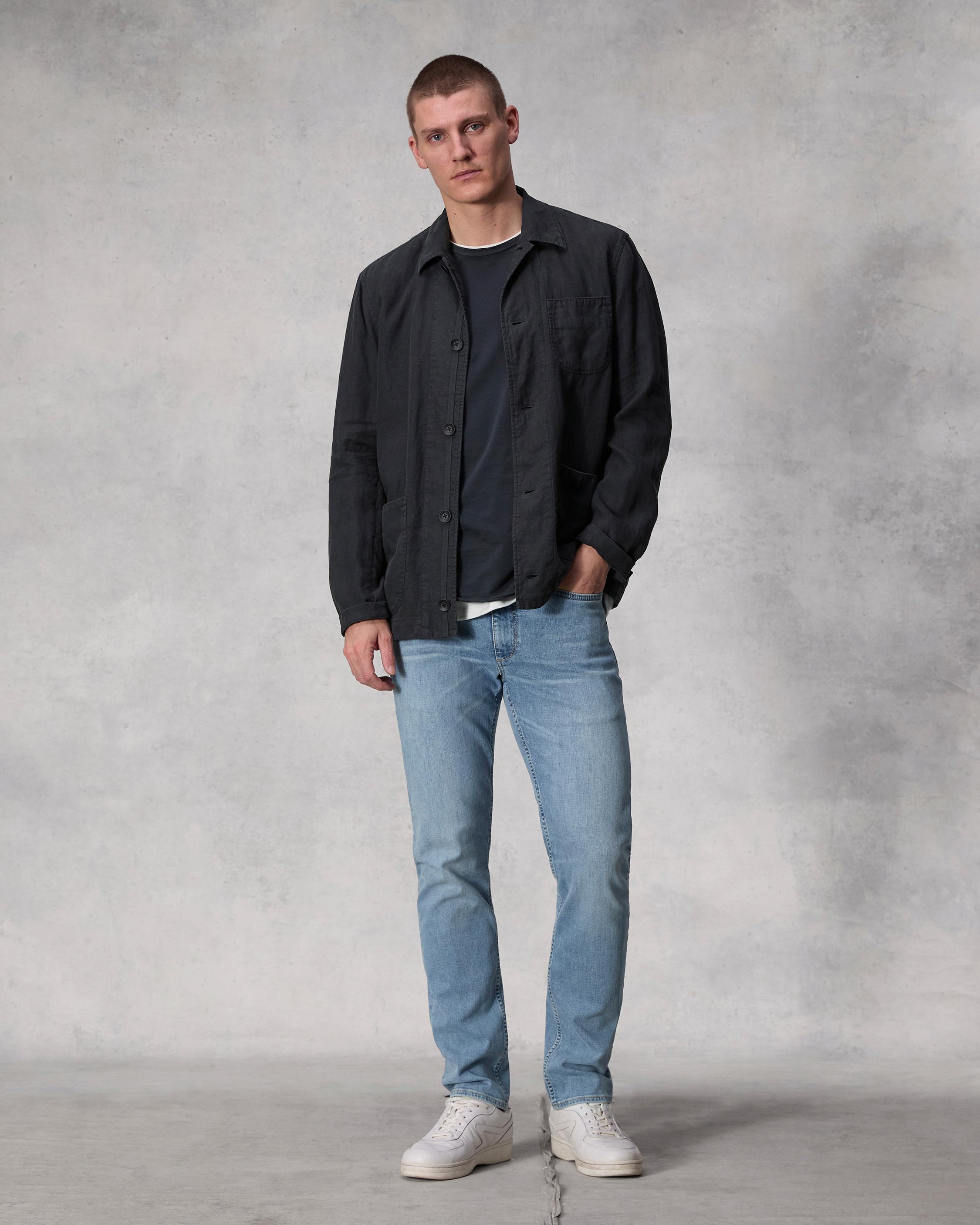 Evan Linen Chore Jacket image number 3