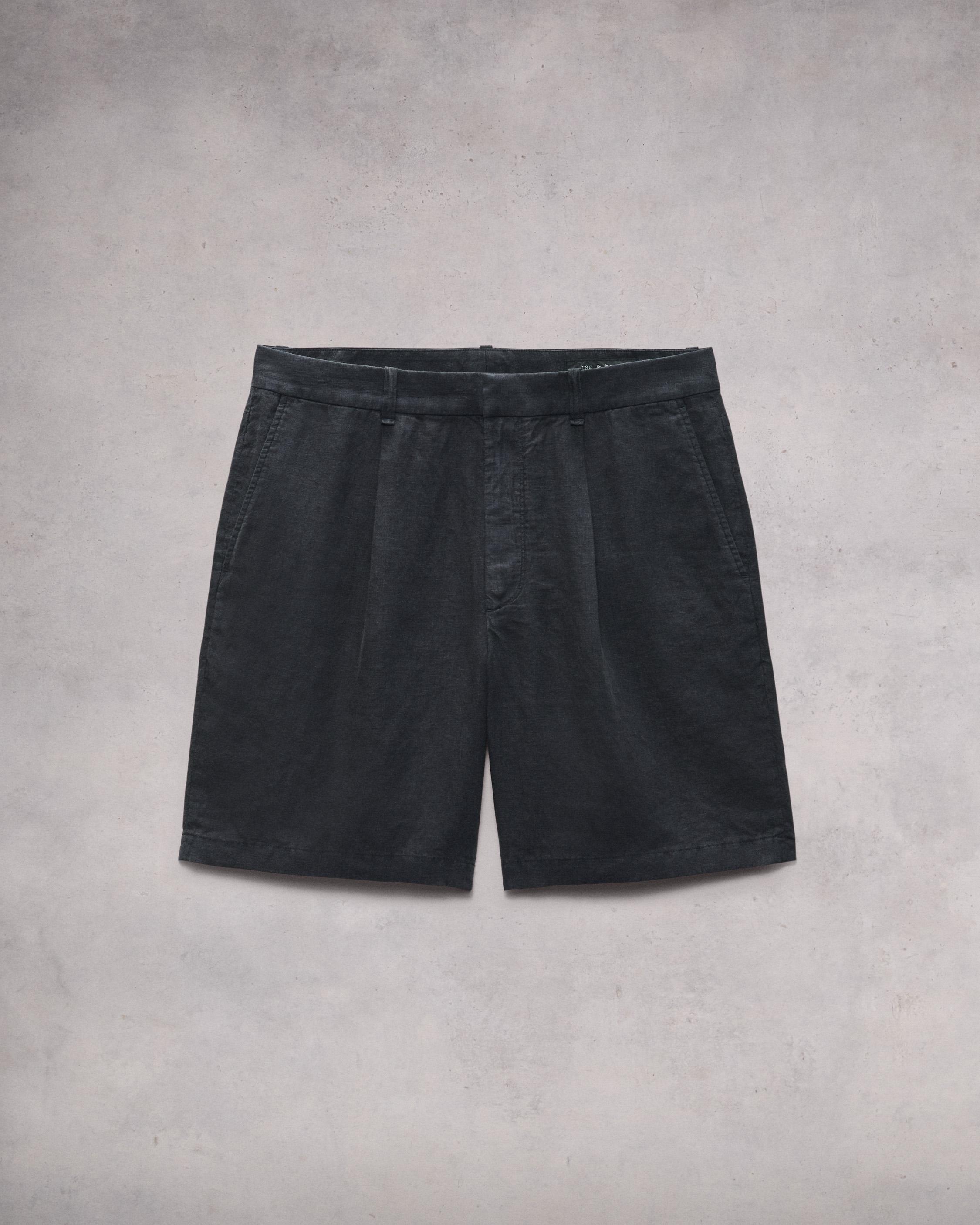 Elliot Pleated Linen Short