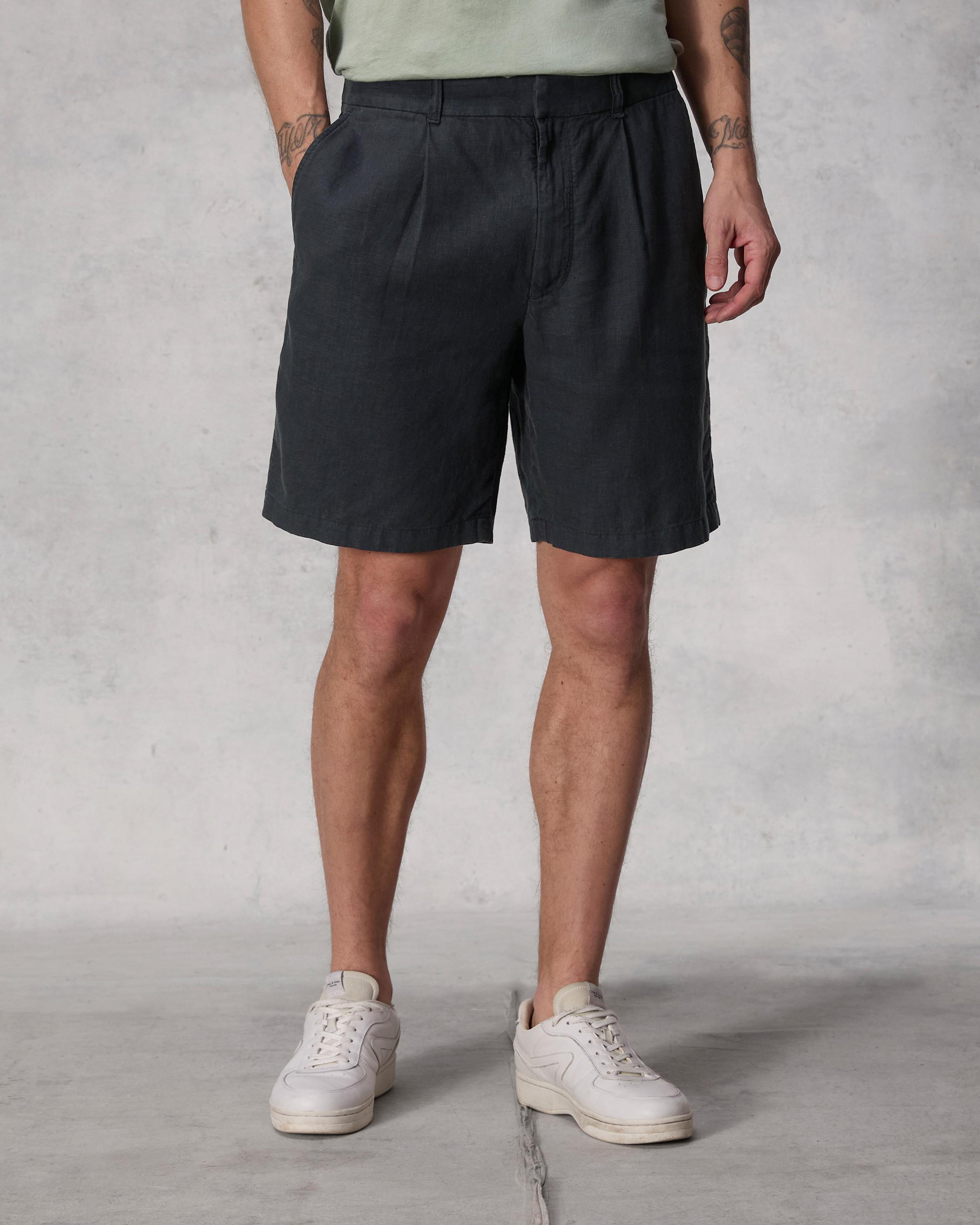 Elliot Pleated Linen Short image number 5