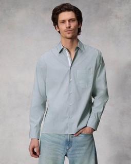Dalton Striped Hemp Cotton Shirt image number 1