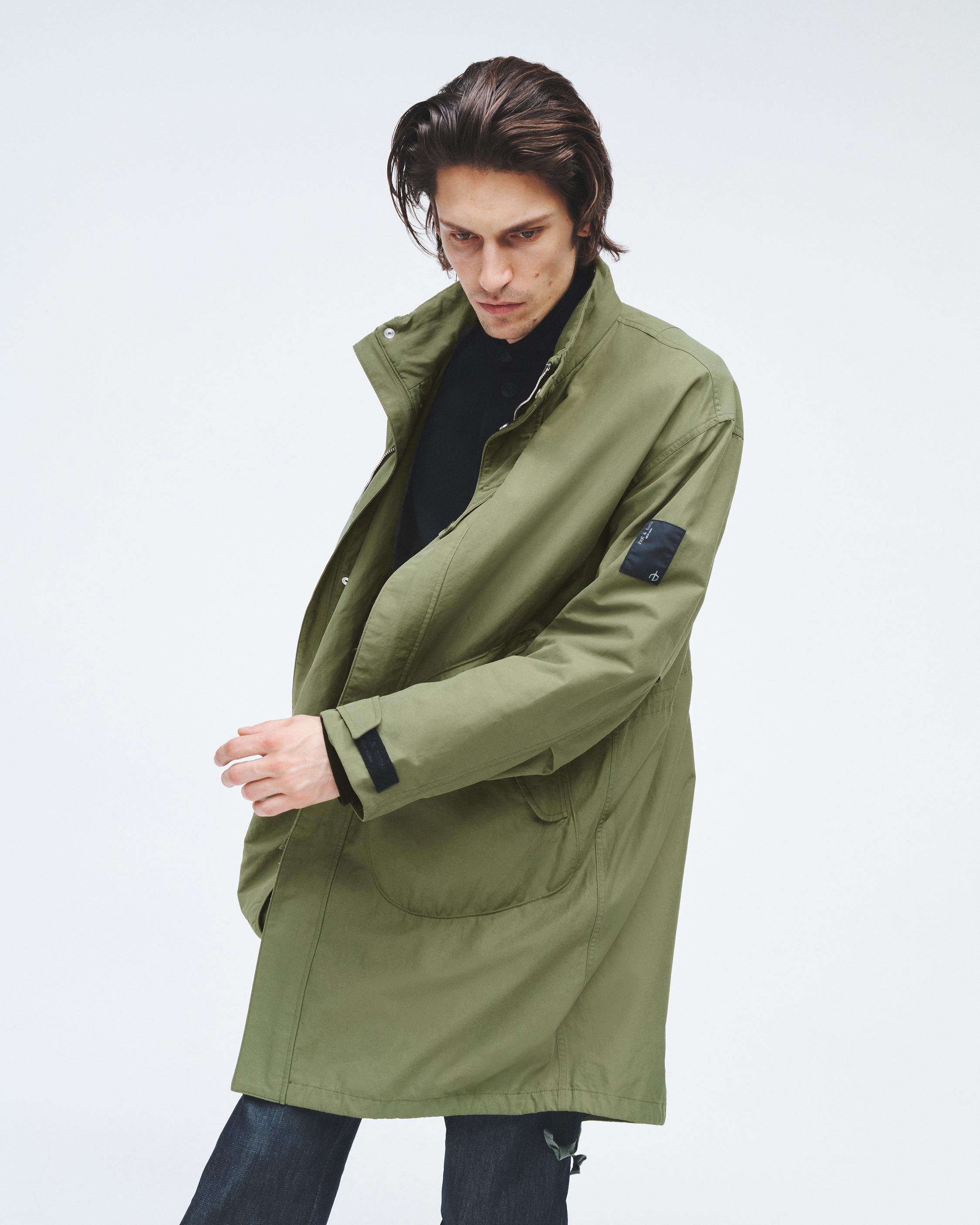 Falcon Cotton Nylon Parka - Lichen