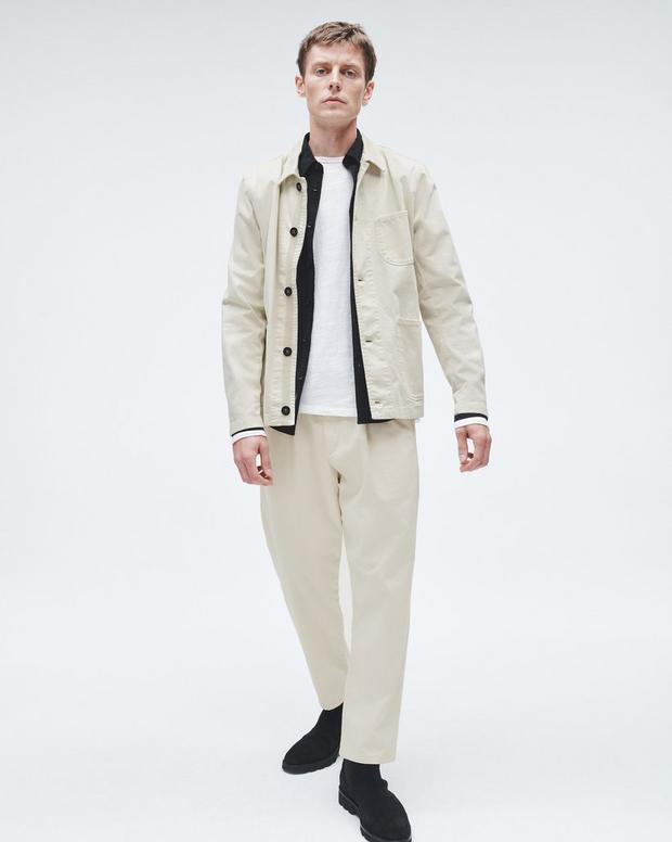 Evan Stretch Twill Chore Jacket image number 1