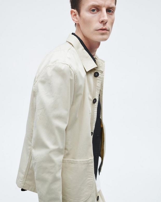 Evan Stretch Twill Chore Jacket image number 3
