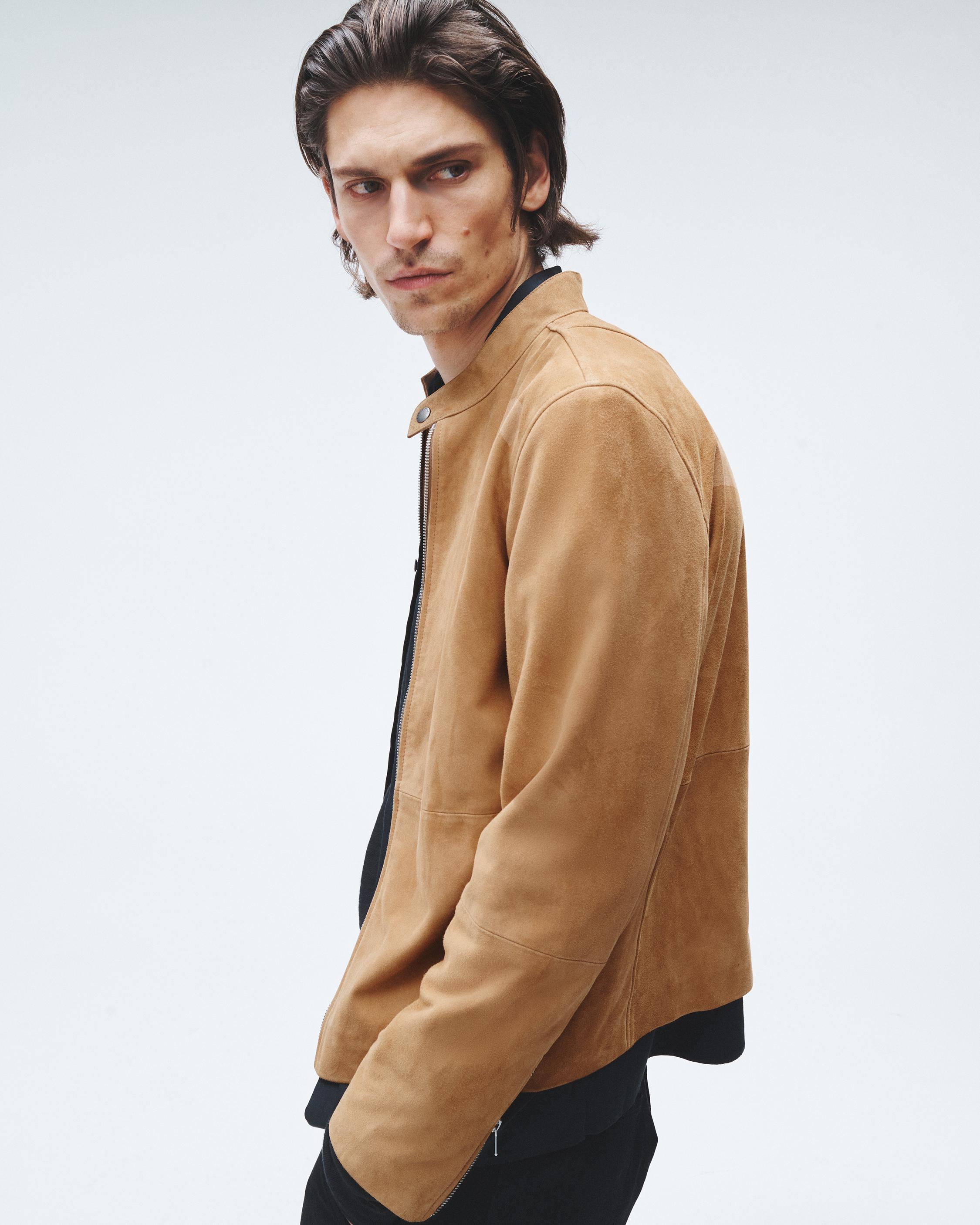 Archive Café Suede Racer Jacket