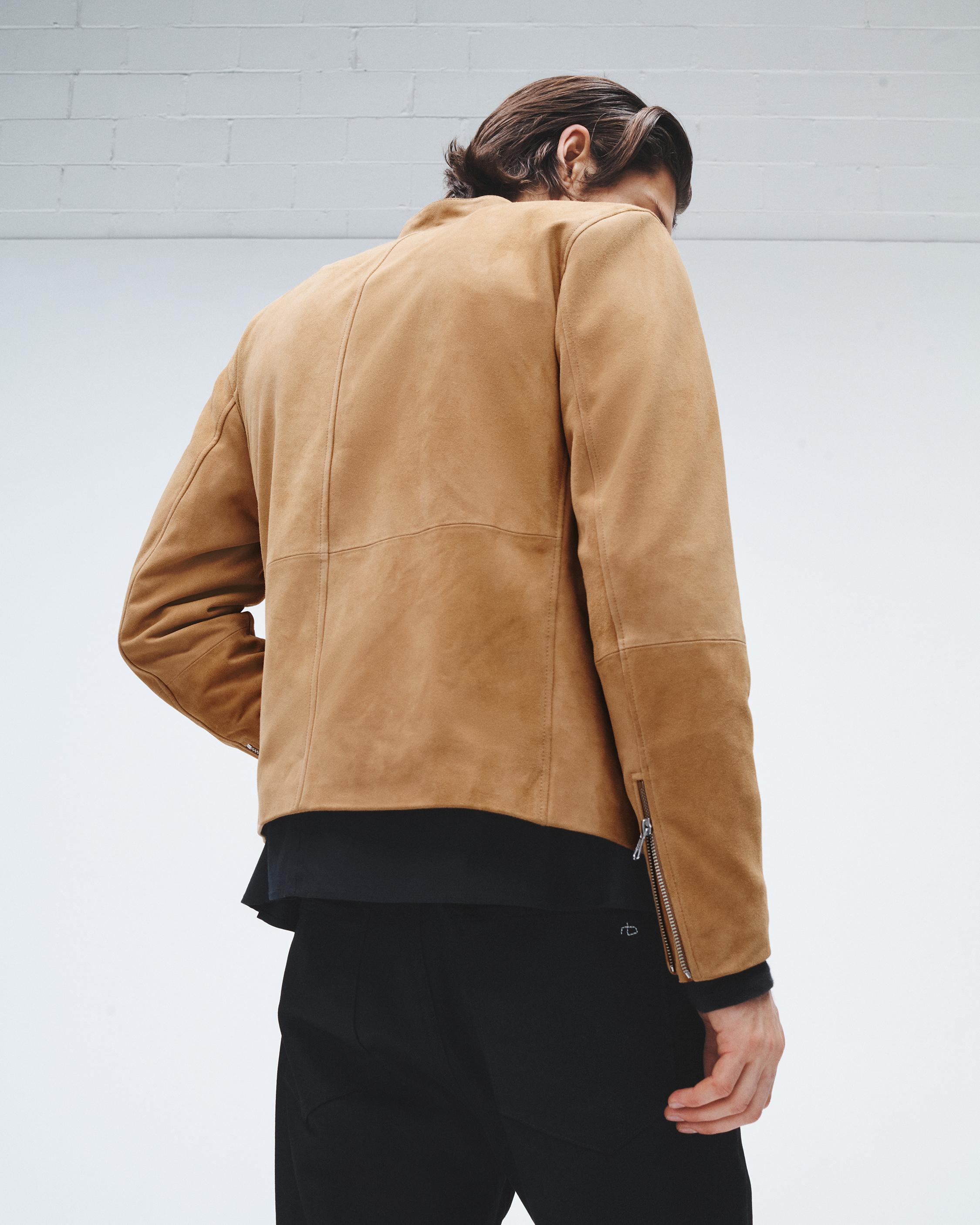 Archive Café Suede Racer Jacket image number 4