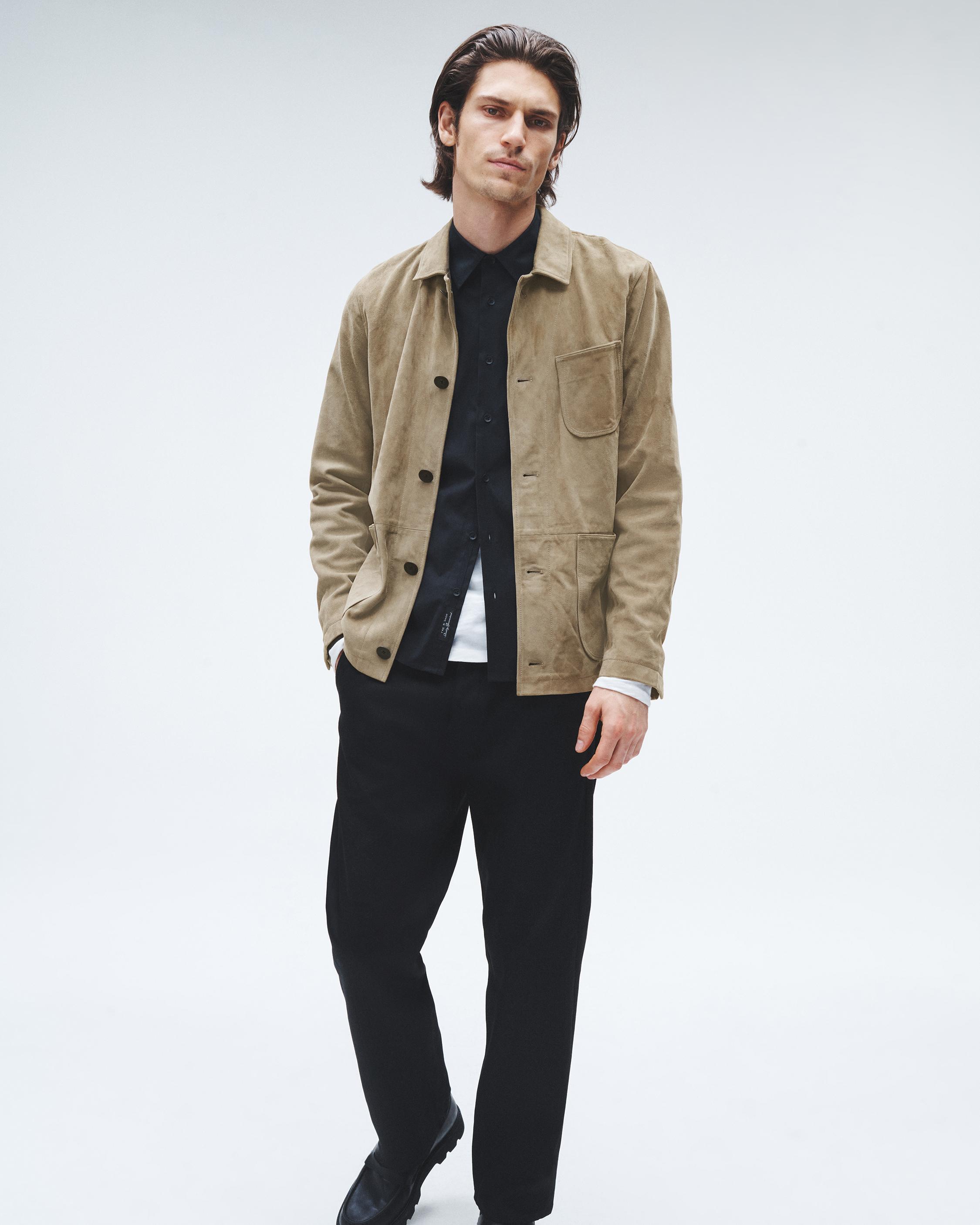 Evan Suede Chore Jacket image number 1