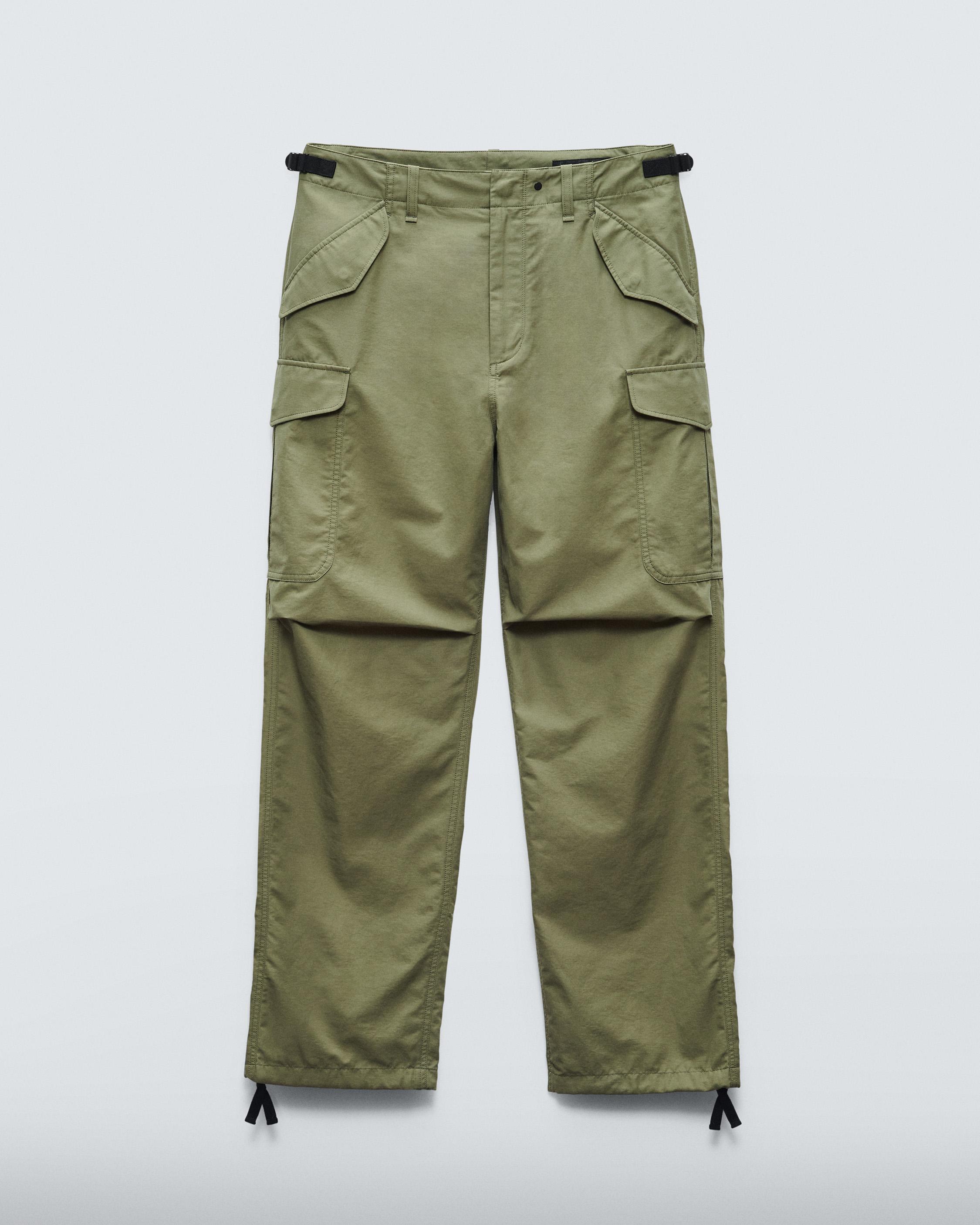 rag & bone Radar Distressed Cargo Pants Army Green, $230, Neiman Marcus