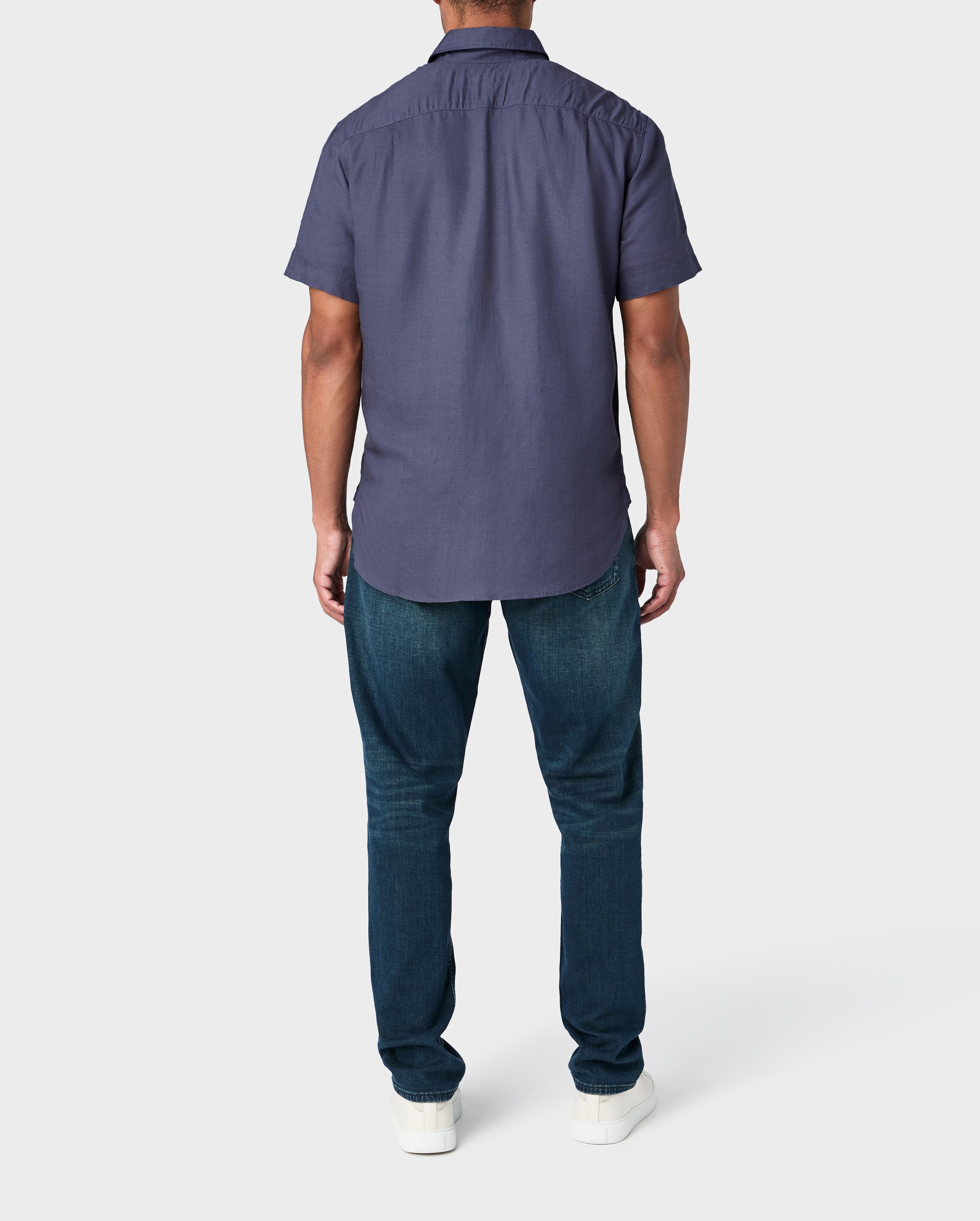 Gus Viscose Linen Short Sleeve Shirt image number 3