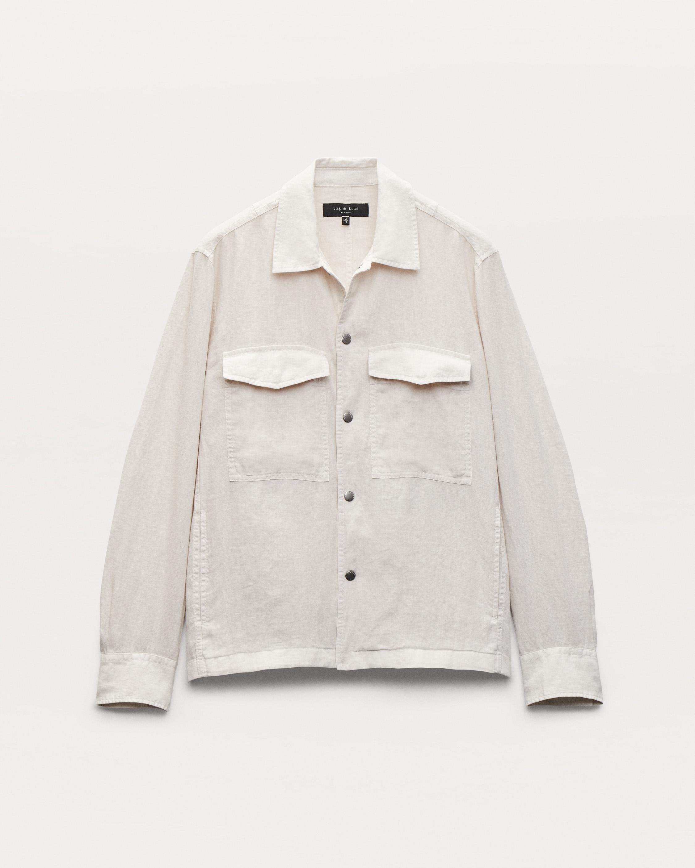 Angus Linen Shirt Jacket image number 2