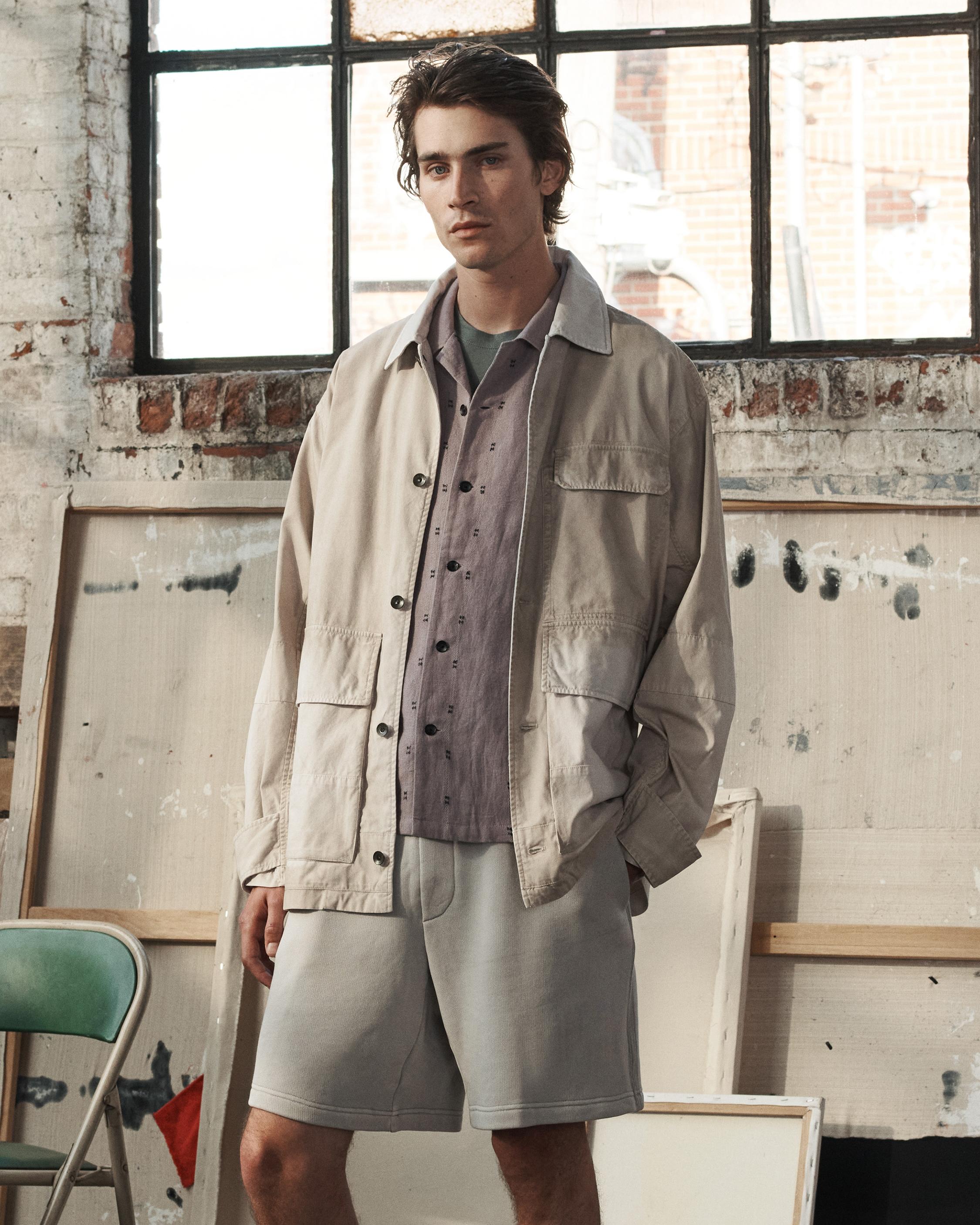 Strike Washed Canvas Jacket image number 7