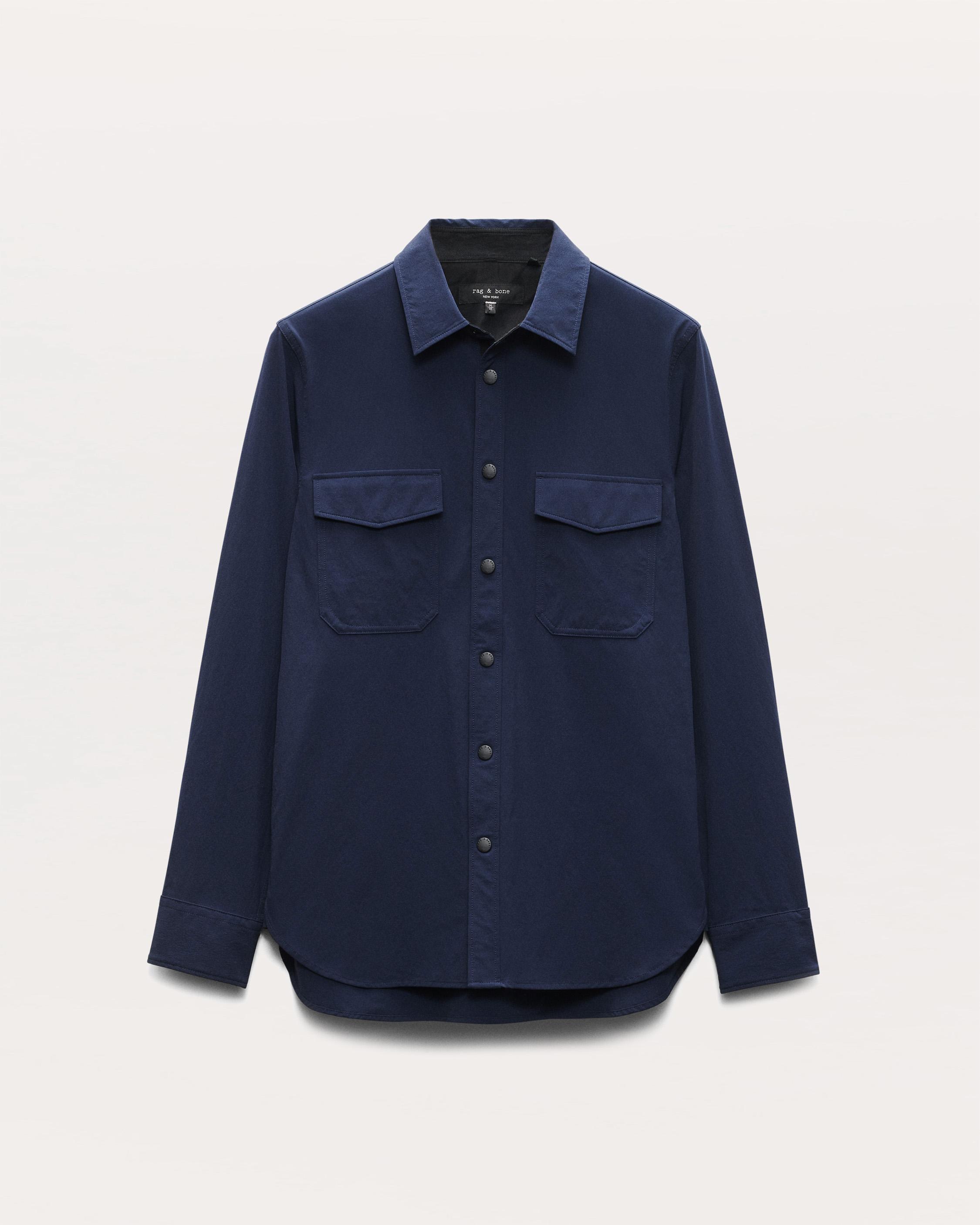 Stretch Nylon CPO Overshirt image number 2