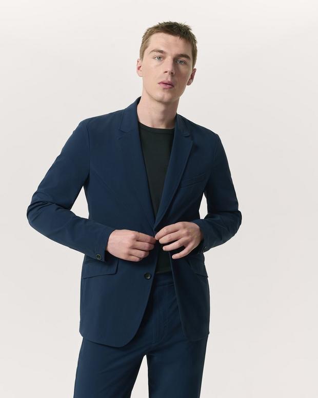 Butler Stretch Nylon Blazer - Navy | rag & bone Butler Stretch Nylon Blazer - Navy | rag & bone