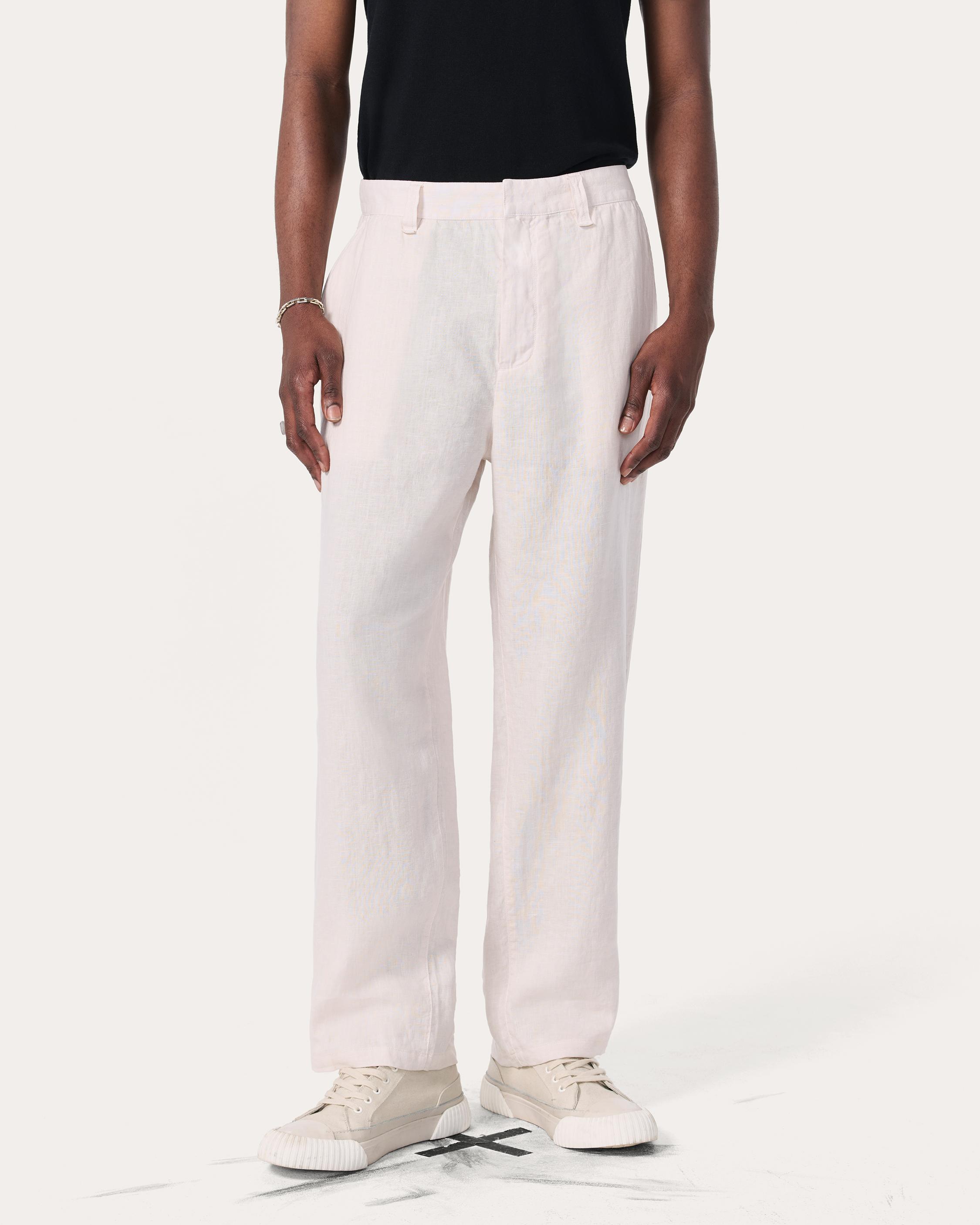 Baggy Linen Trousers image number 3