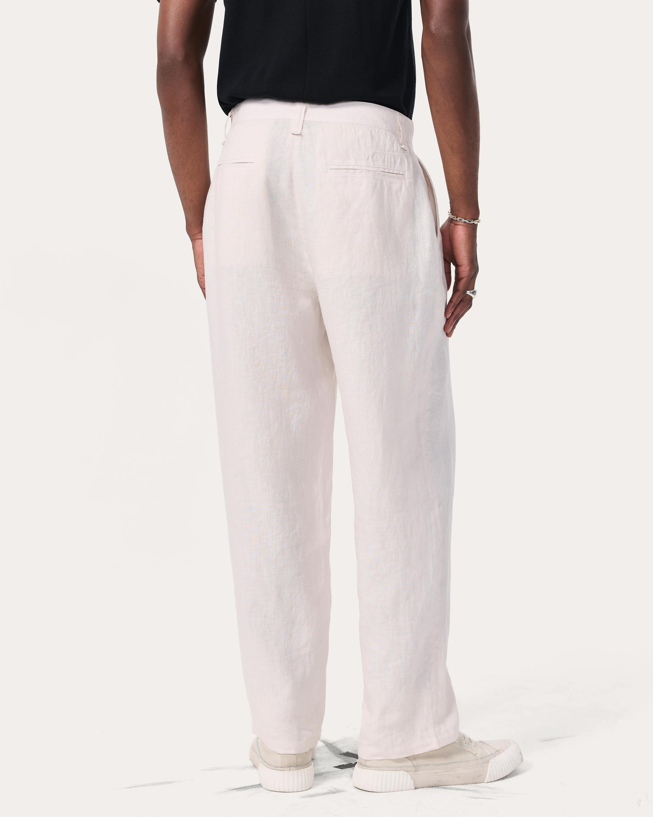 Baggy Linen Trousers image number 6
