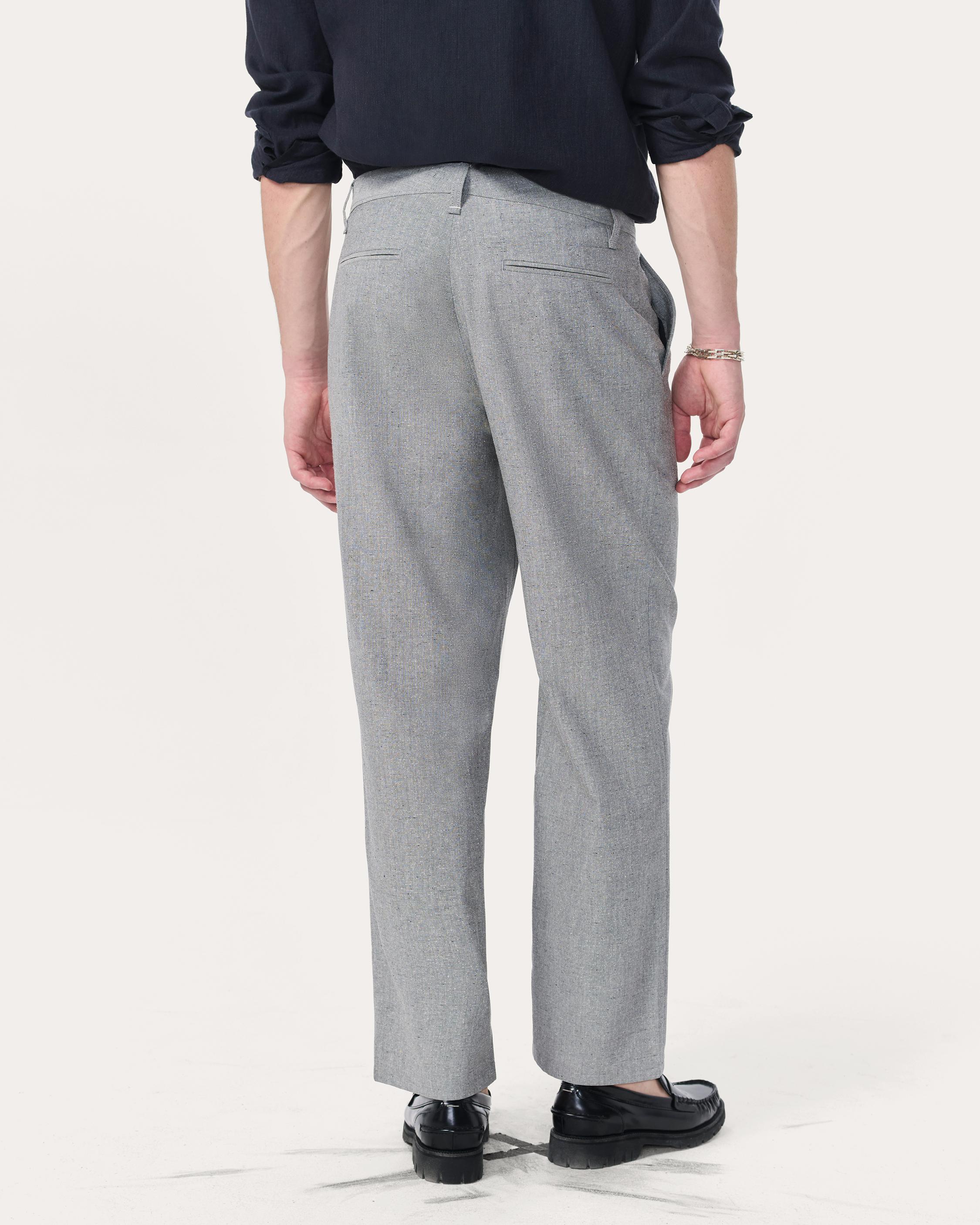 Baggy Wool-Blend Trousers image number 6