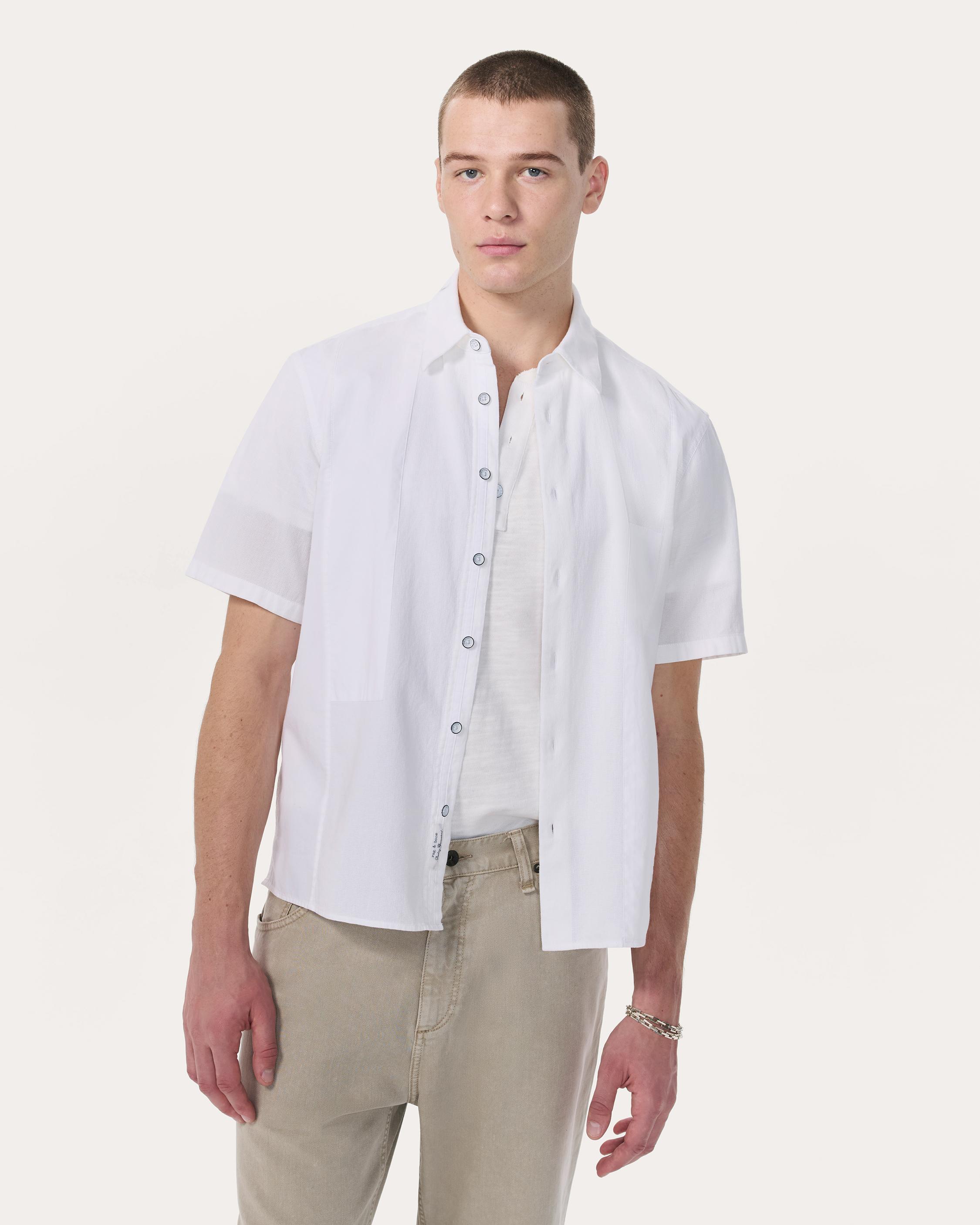 Dalton Patchwork Shirt image number 1
