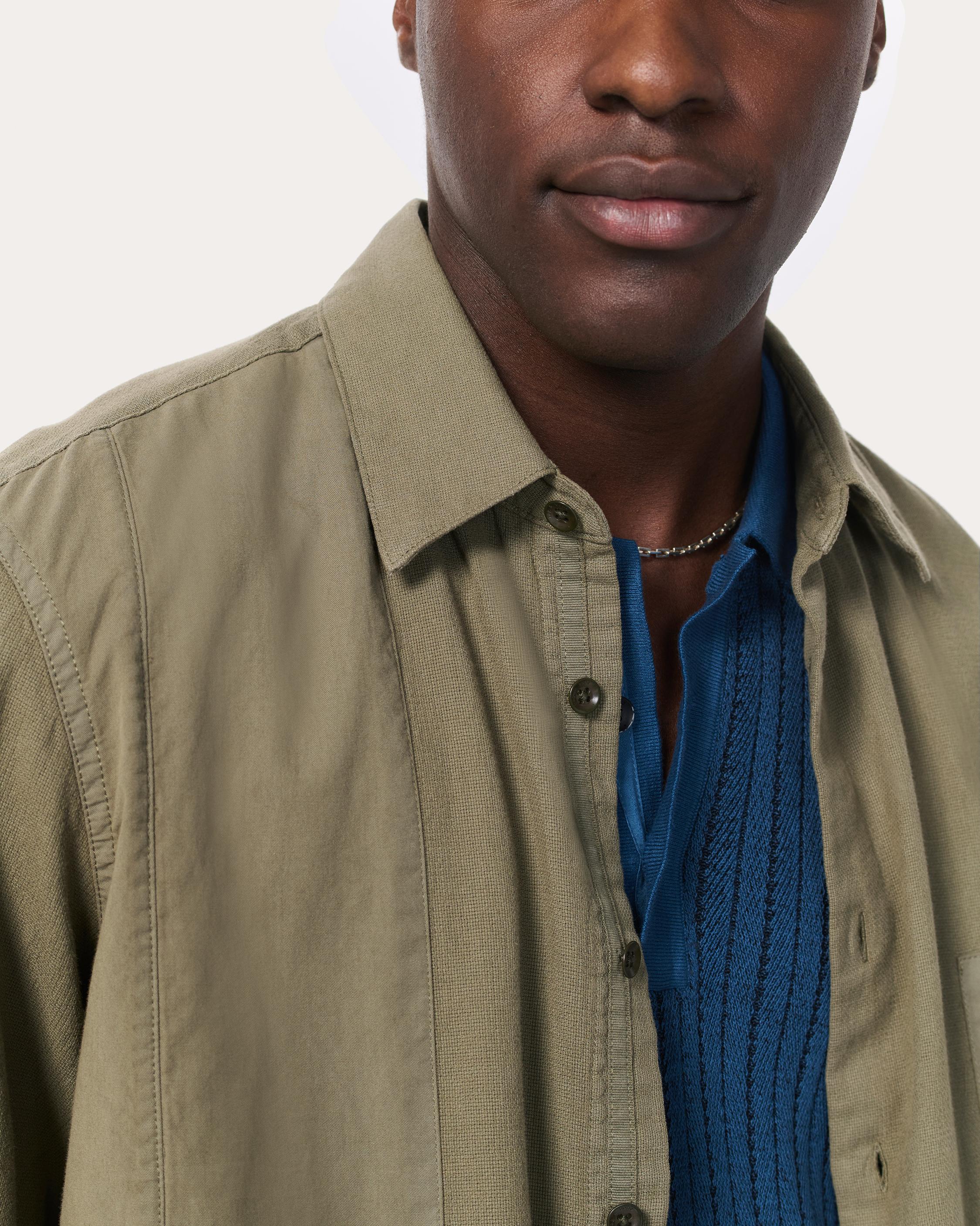 Dalton Patchwork Shirt image number 4
