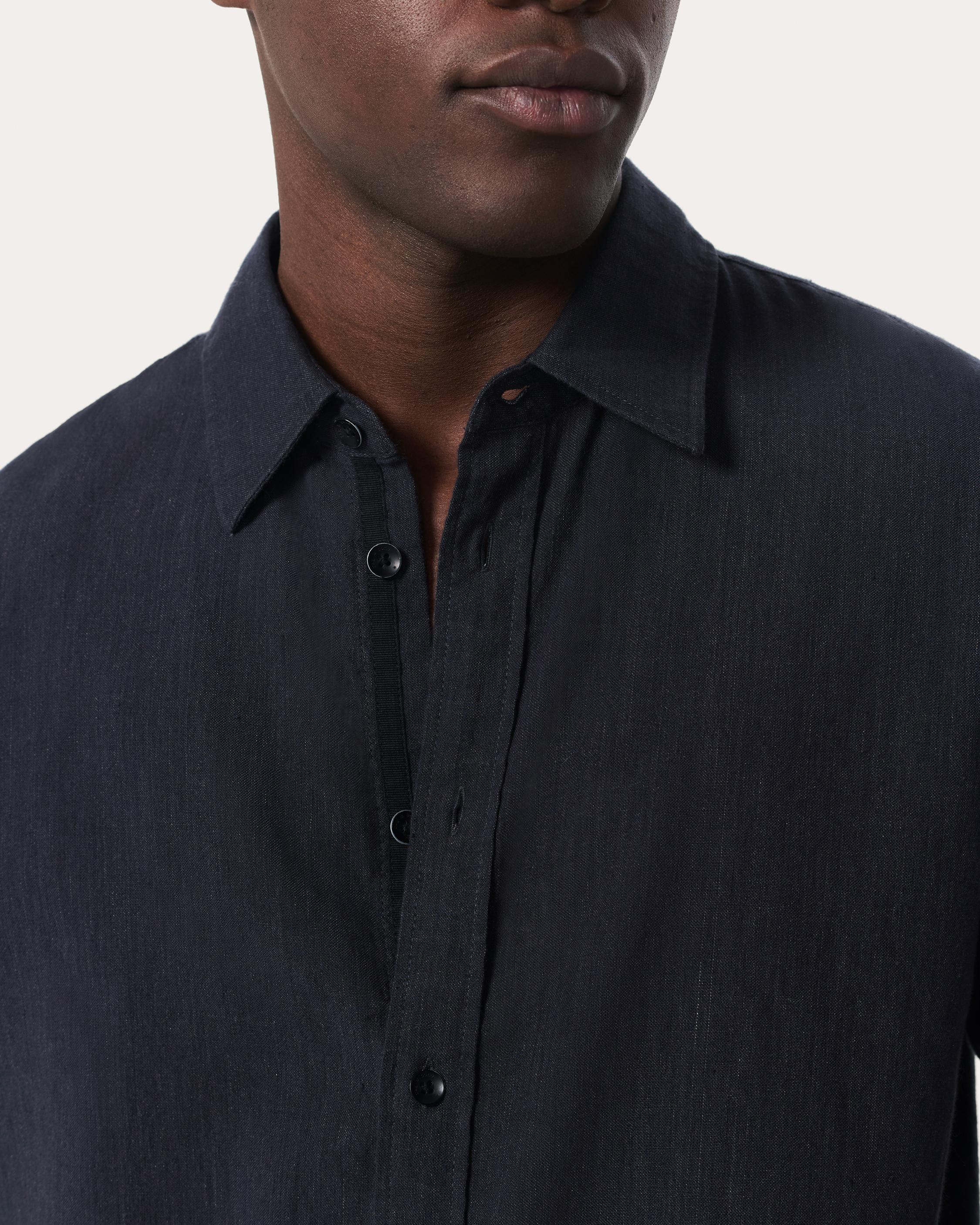 Finch Linen-Blend Shirt image number 4