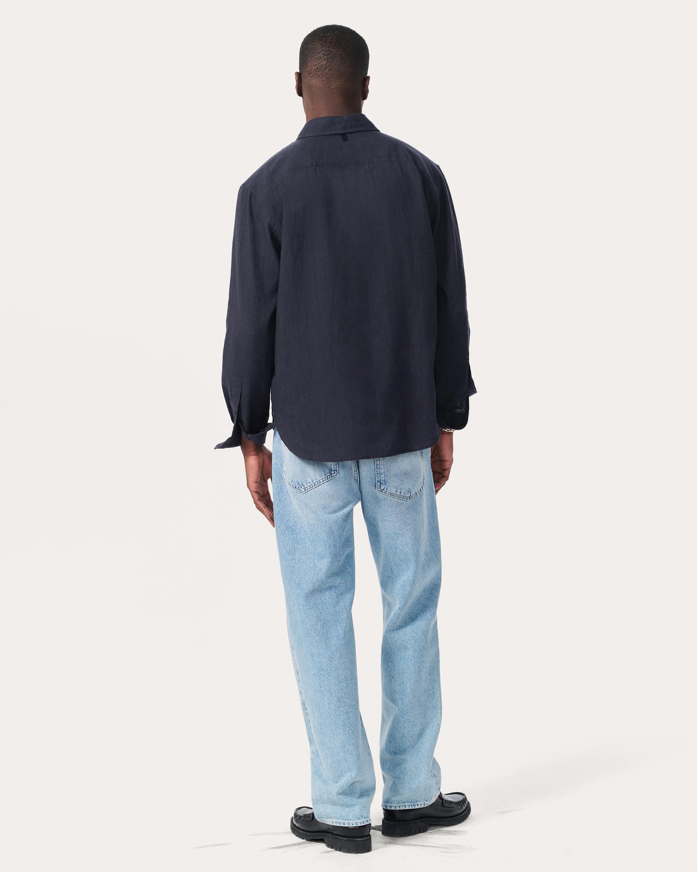 Finch Linen-Blend Shirt image number 7