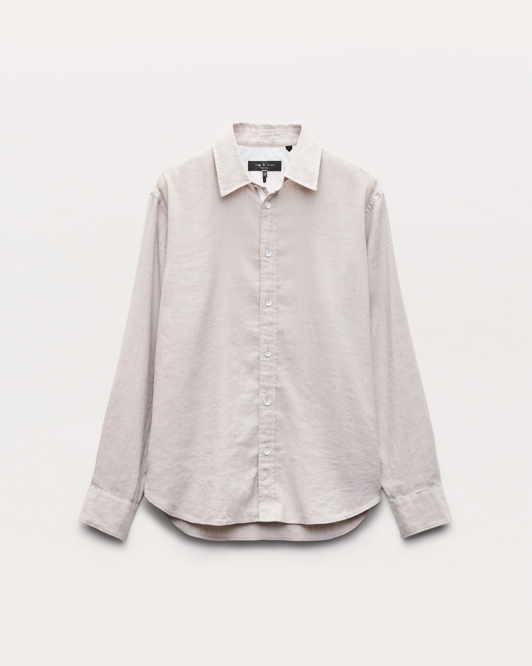 Finch Linen-Blend Shirt image number 2