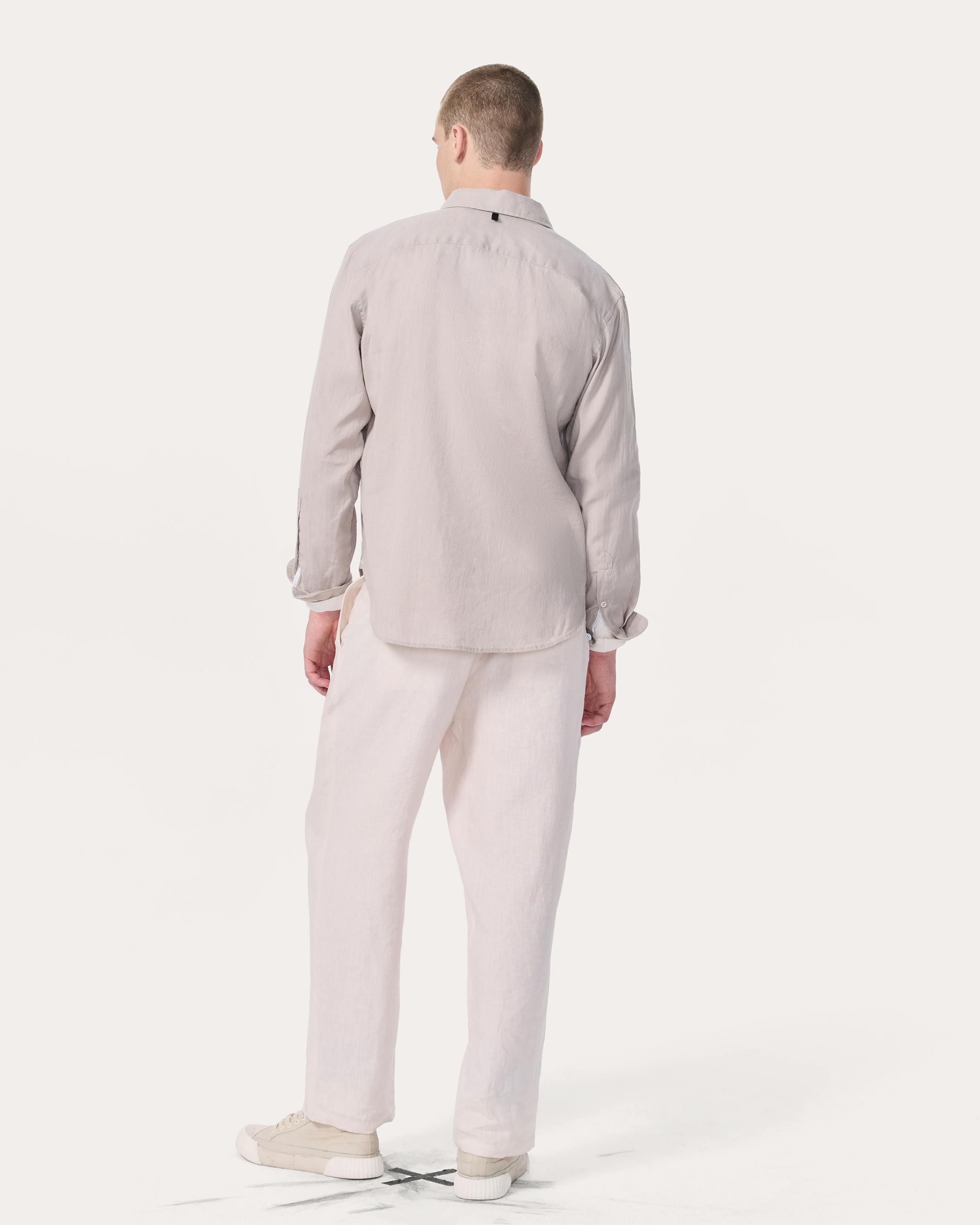 Finch Linen-Blend Shirt image number 6