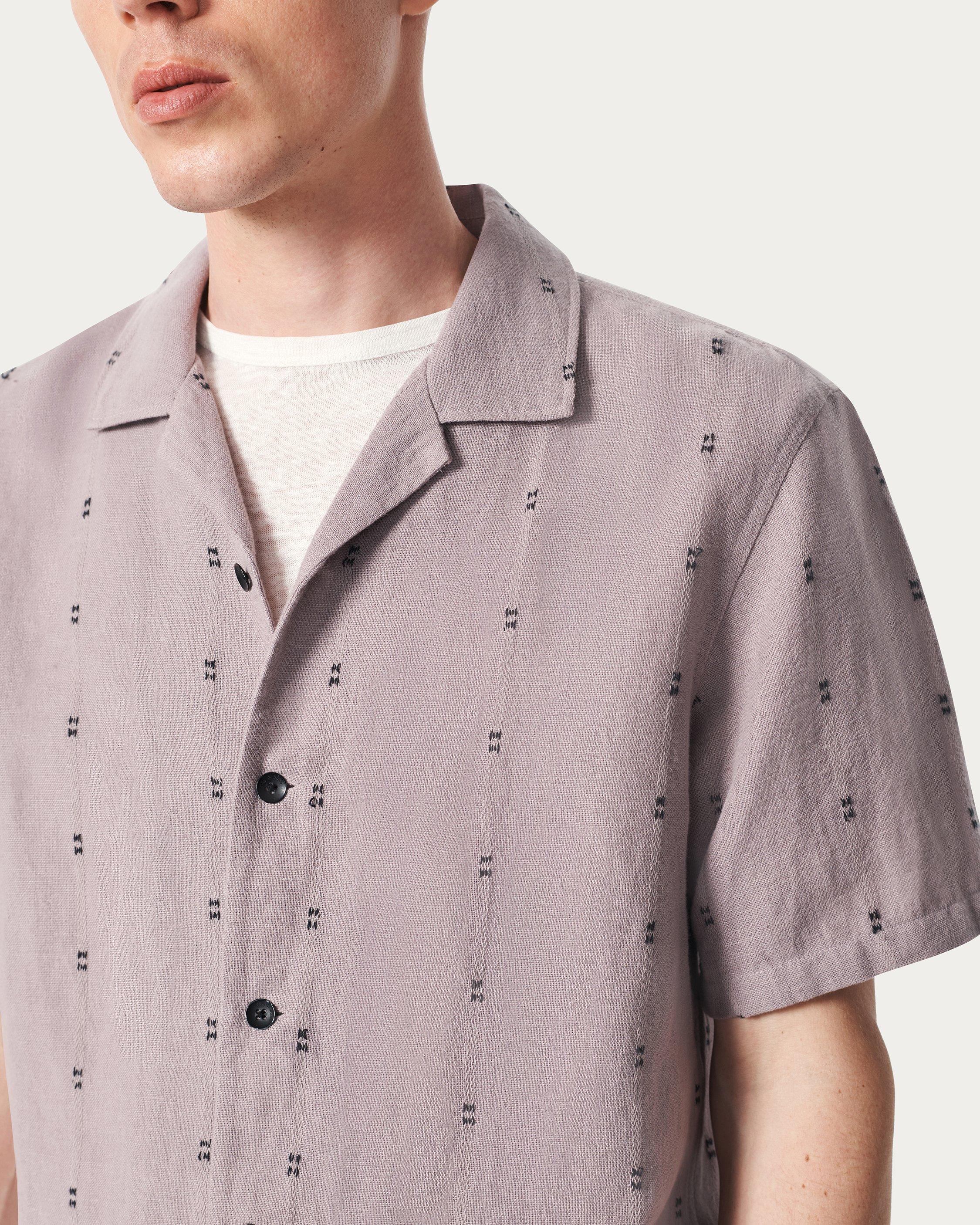 Avery Embroidered Camp Shirt image number 4