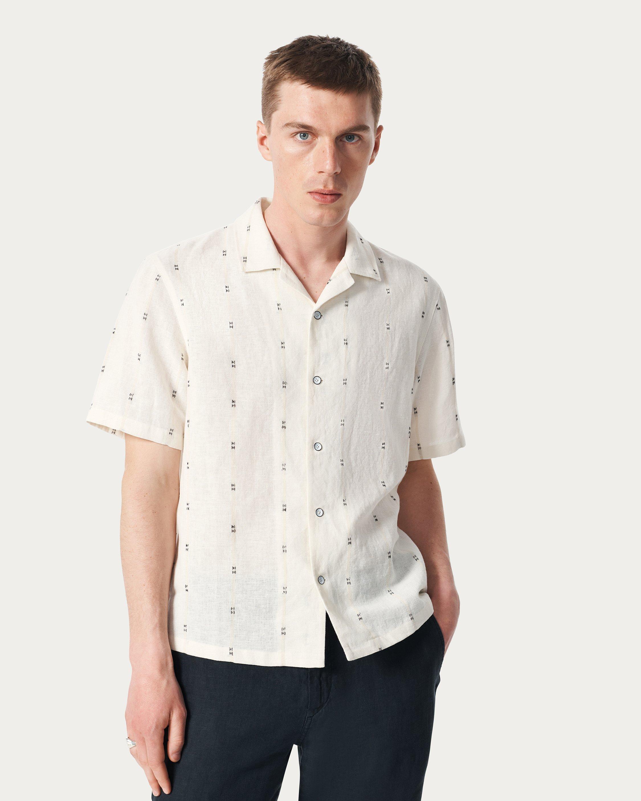 Avery Embroidered Camp Shirt image number 1