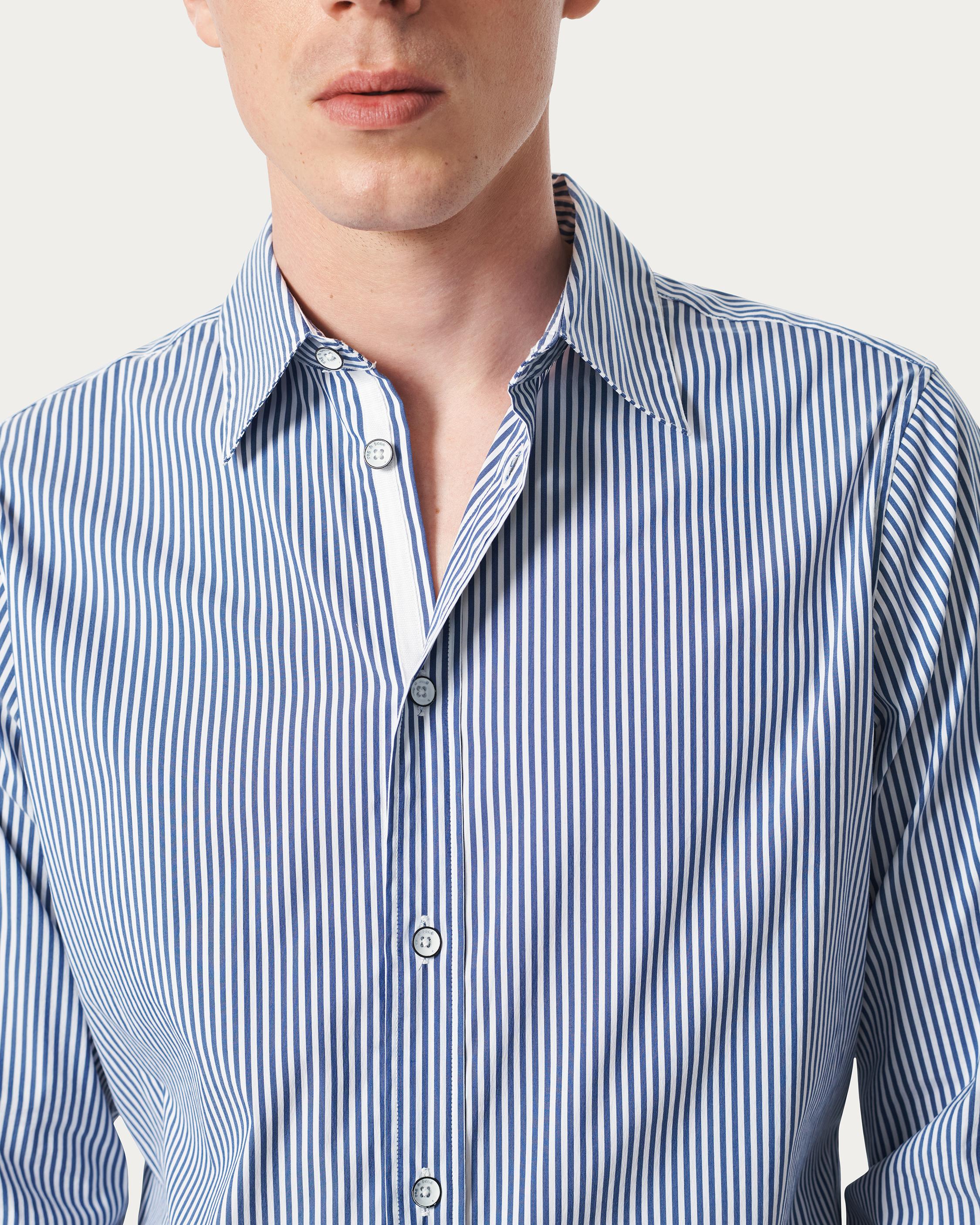 Patrick Striped Poplin Shirt image number 4